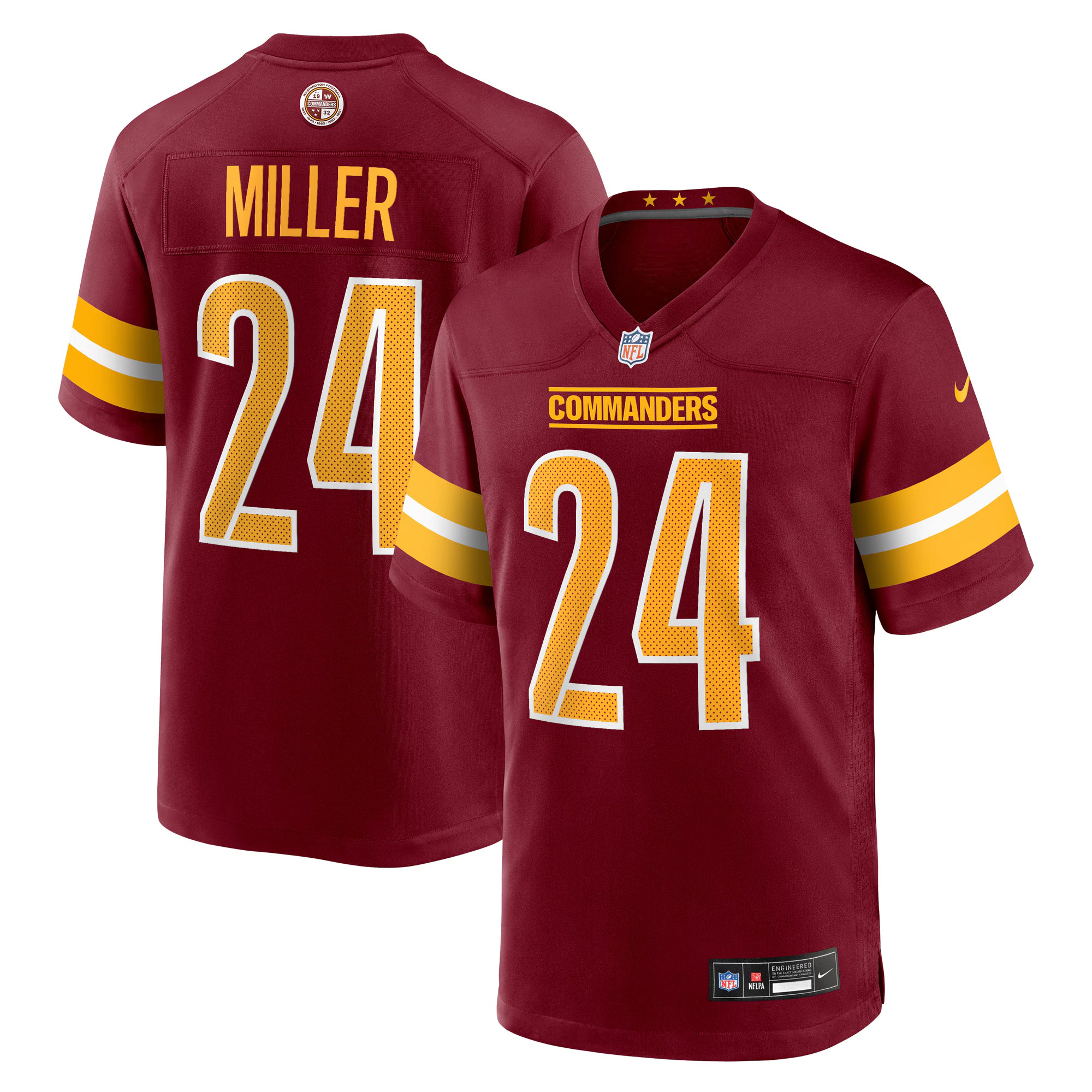 Von Miller Washington Commanders Nike Team Game Jersey -  Burgundy