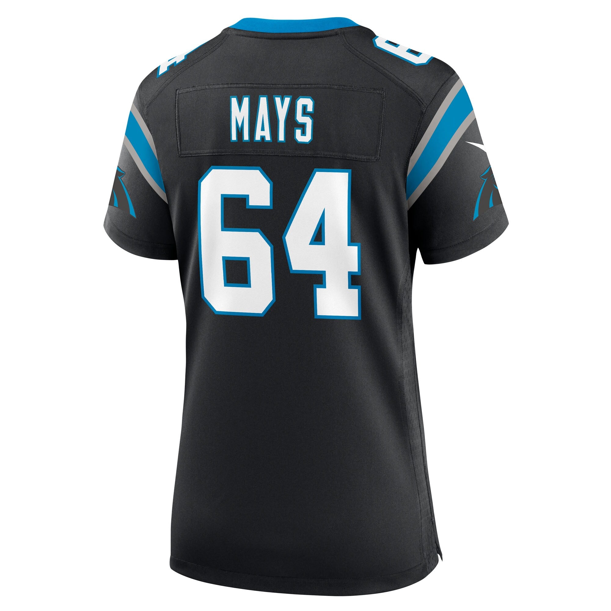 Cade Mays Carolina Panthers Nike Women's Team Game Jersey -  Black