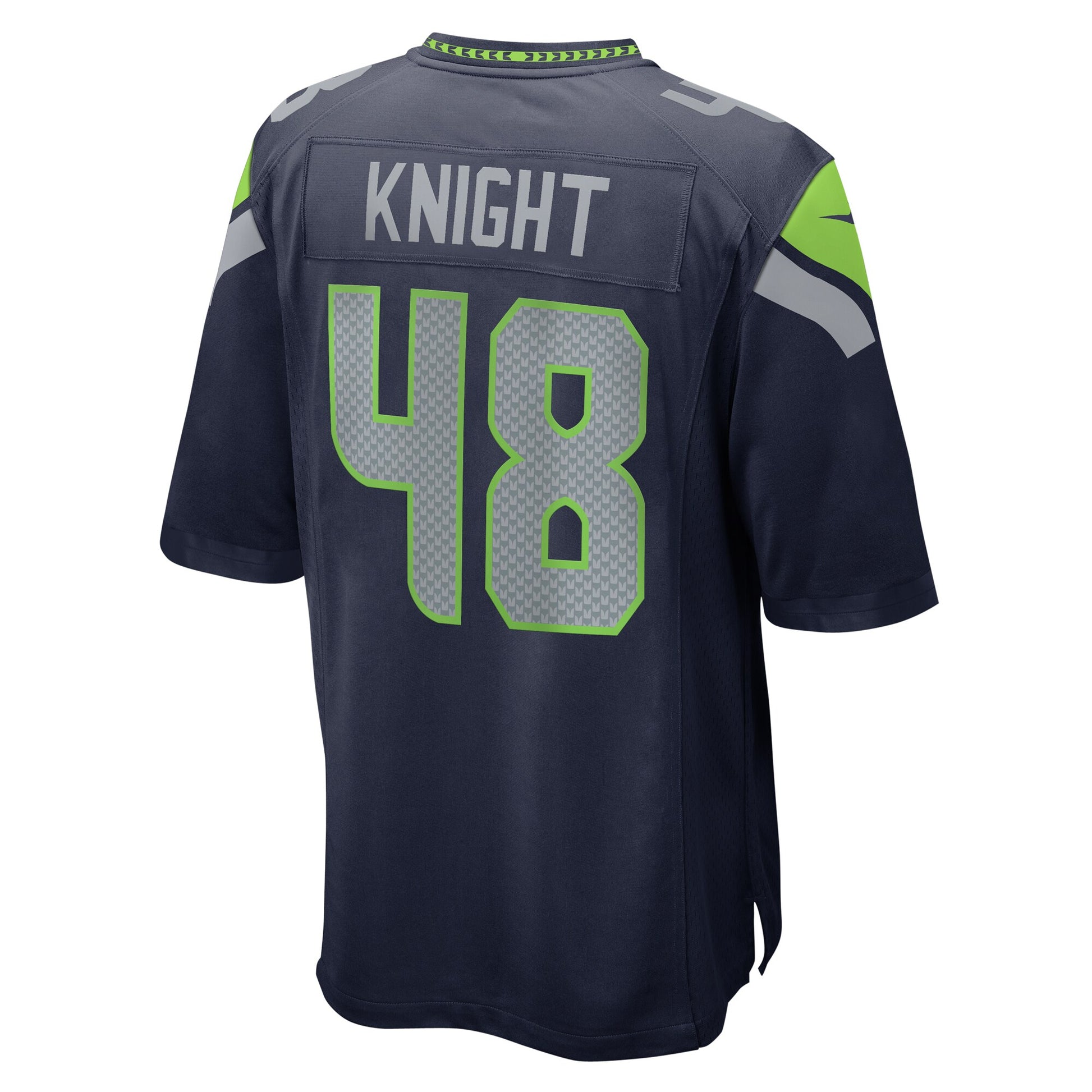 Tyrice Knight Seattle Seahawks Nike  Game Jersey -  College Navy