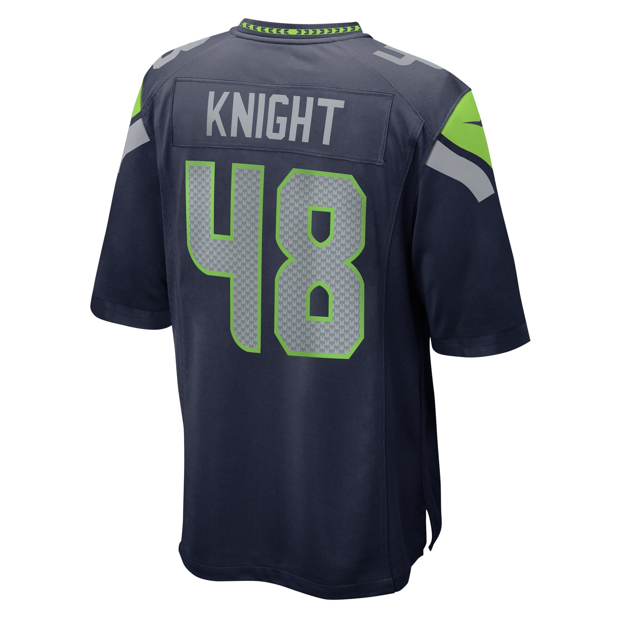 Tyrice Knight Seattle Seahawks Nike  Game Jersey -  College Navy