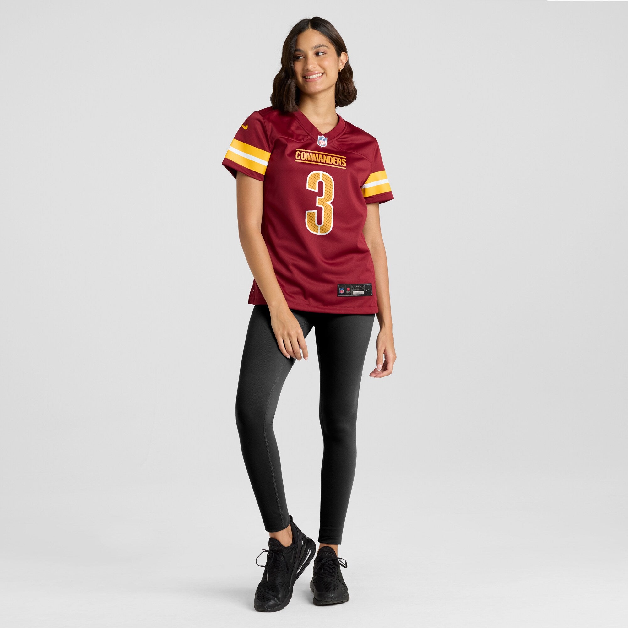 Will Harris Washington Commanders Nike Women's Team Game Jersey -  Burgundy