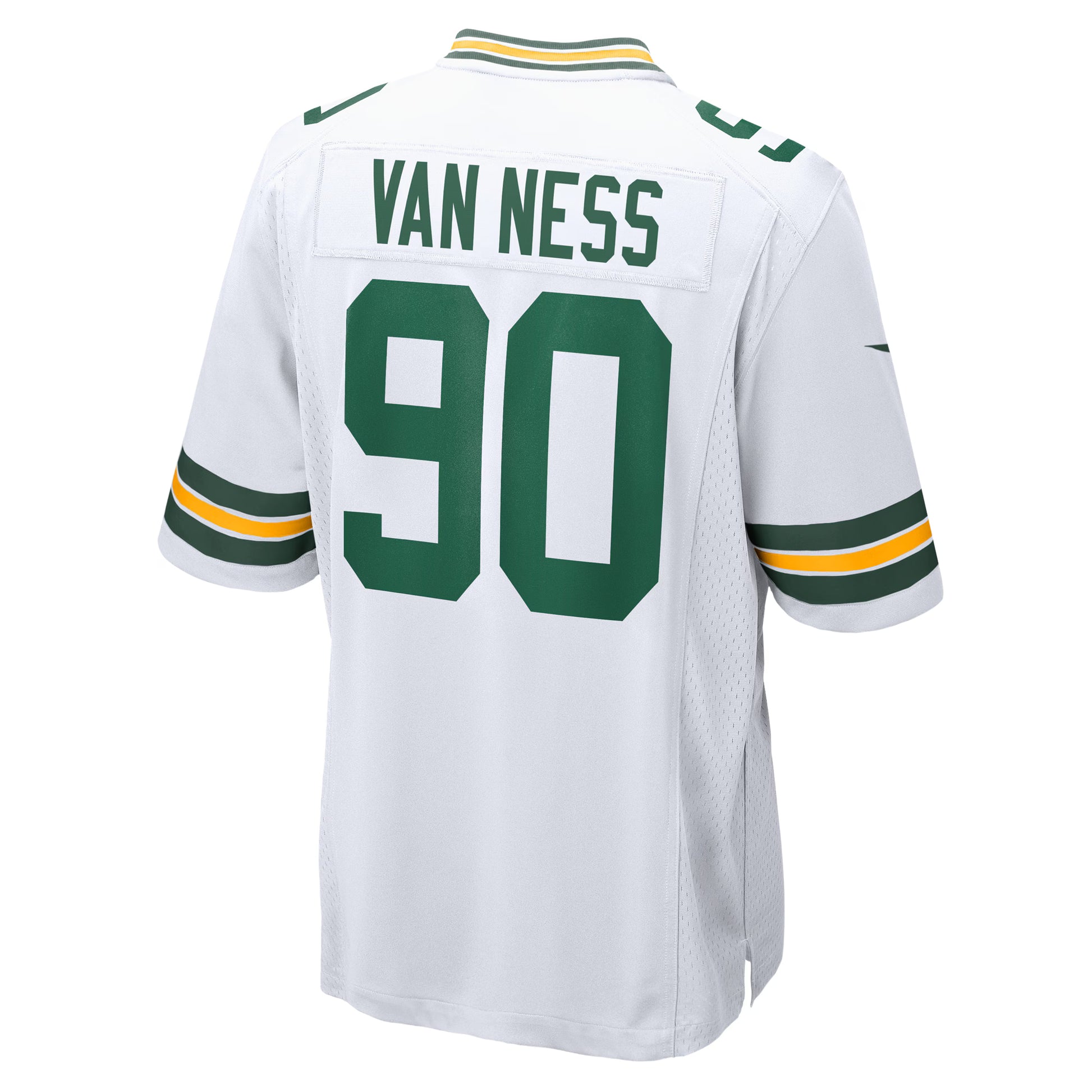 Lukas Van Ness Green Bay Packers Nike  Game Jersey -  White
