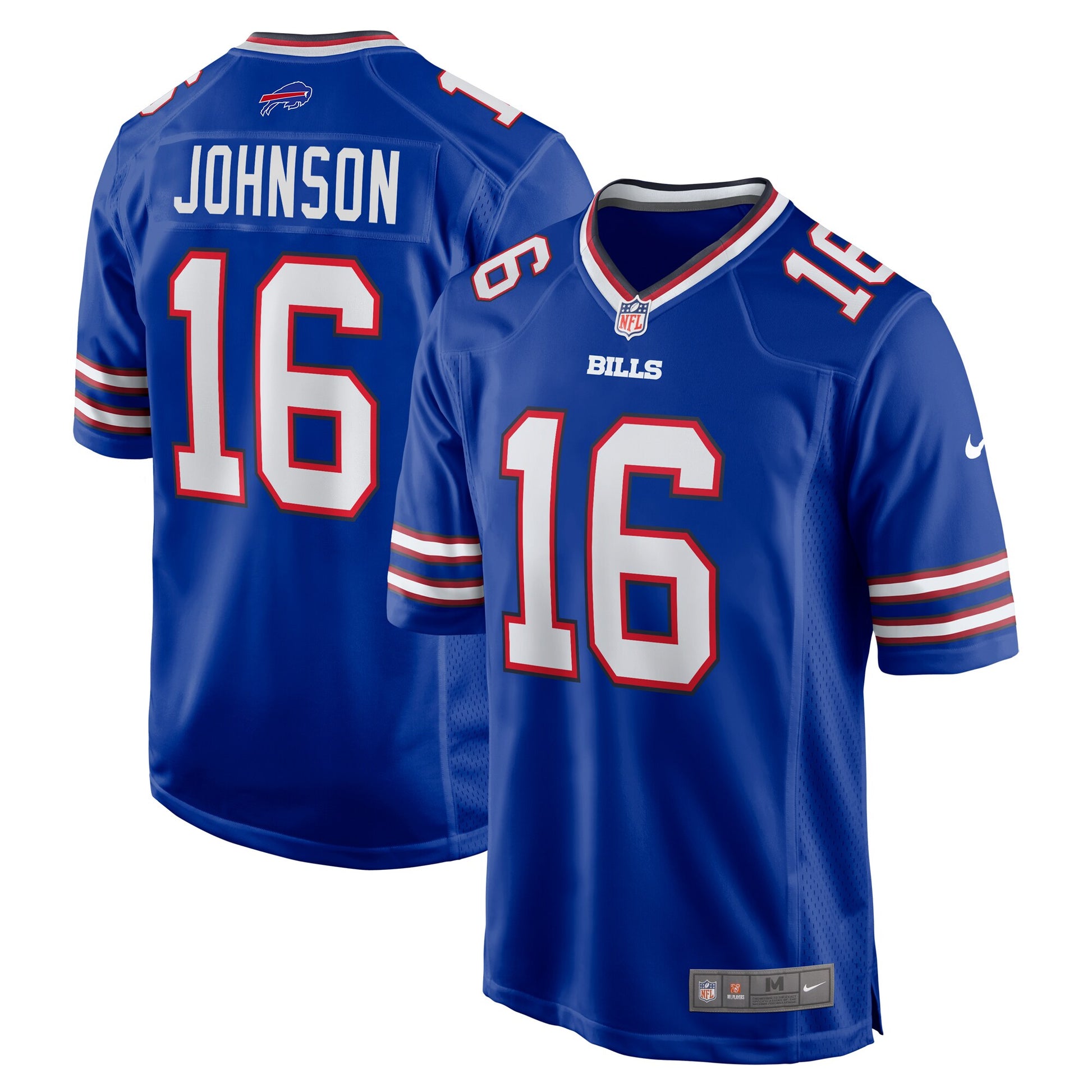 Xavier Johnson Buffalo Bills Nike Game Jersey -  Royal