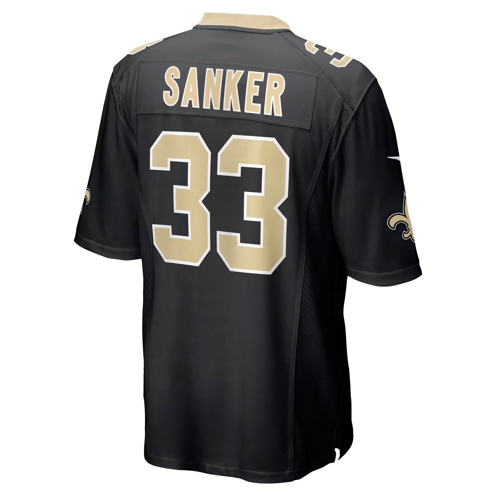 Jonas Sanker New Orleans Saints Nike Team Game Jersey -  Black