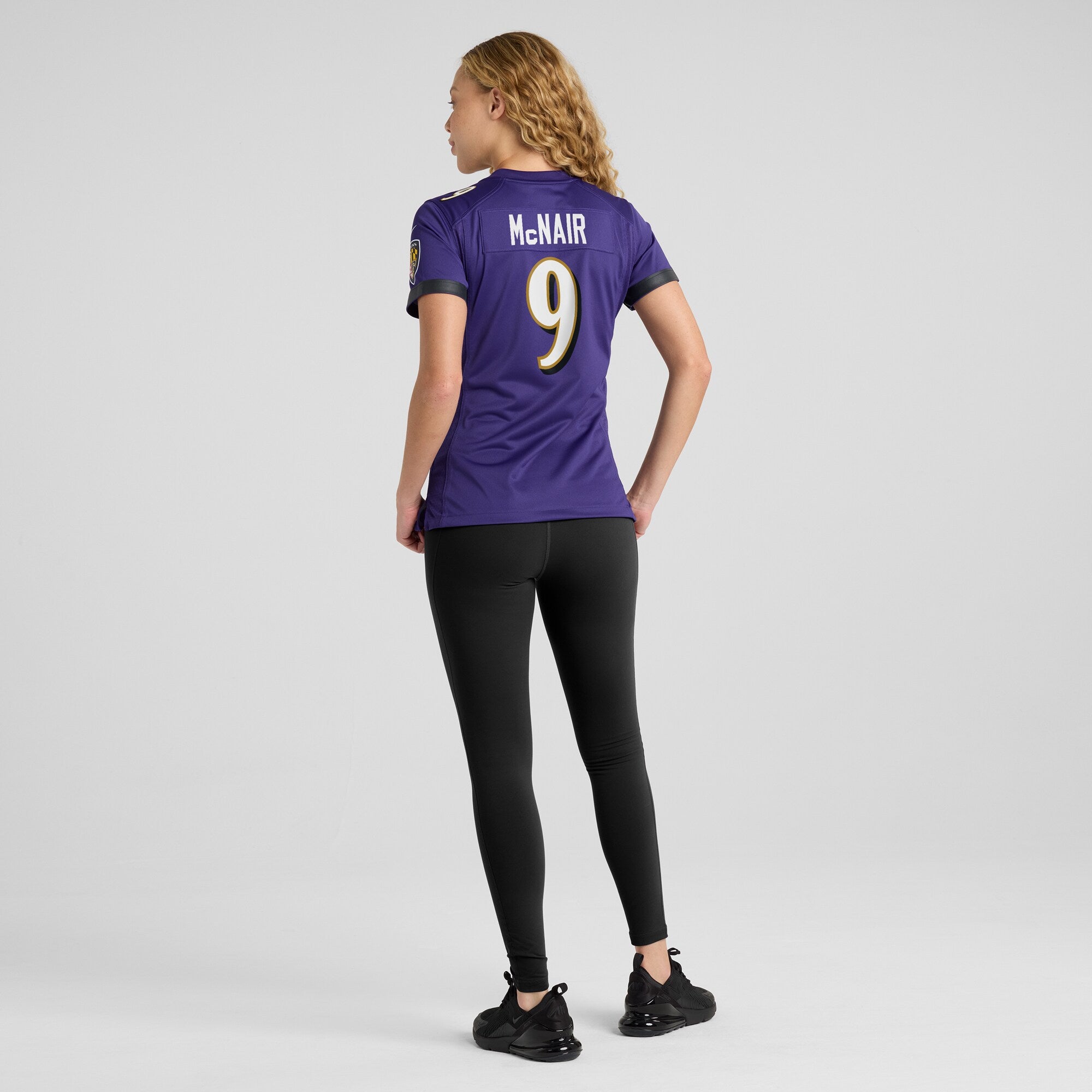 Steve McNair Baltimore Ravens Nike Women's Game Retired Player Jersey - Purple