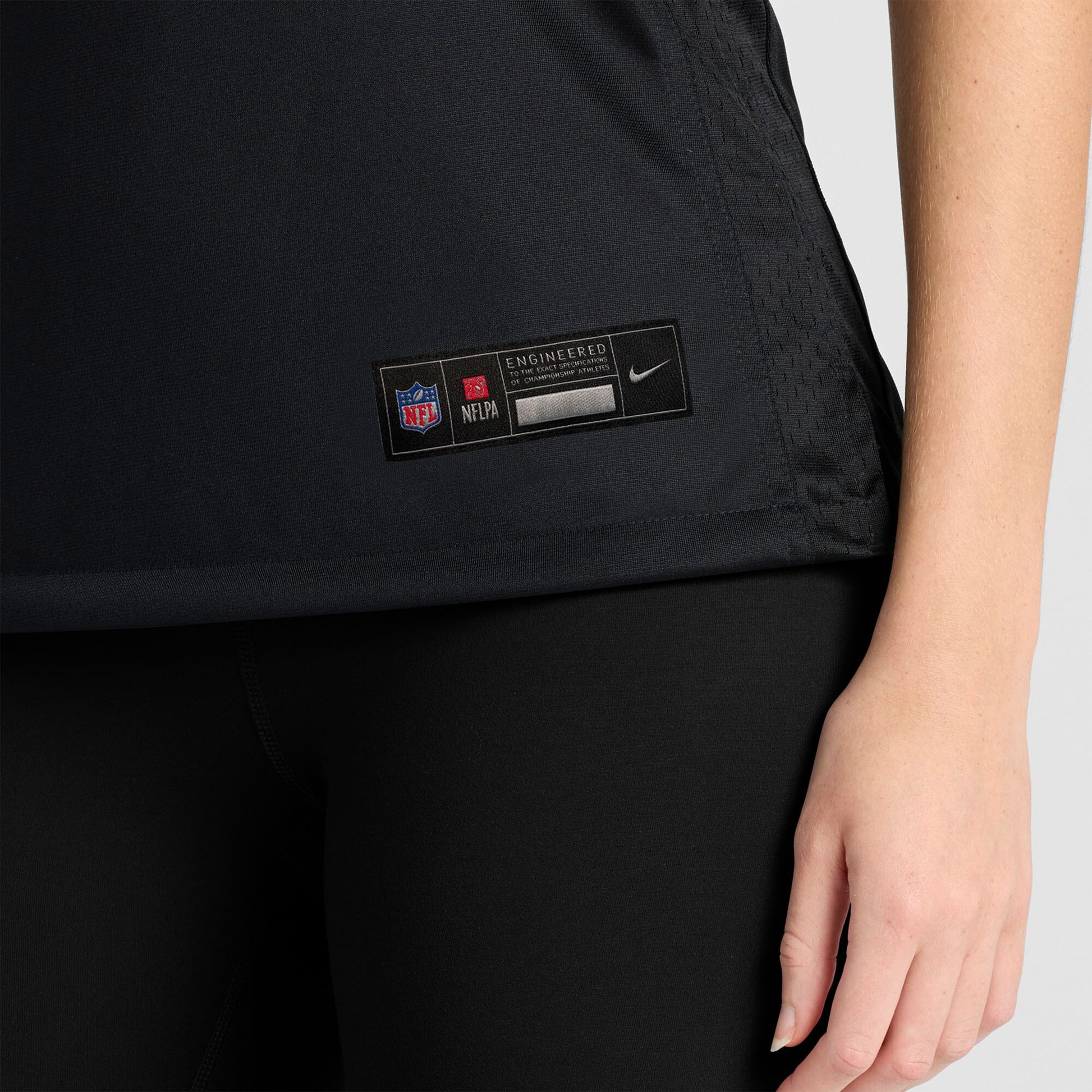 Mitchell Evans Carolina Panthers Nike Women's Team Game Jersey -  Black