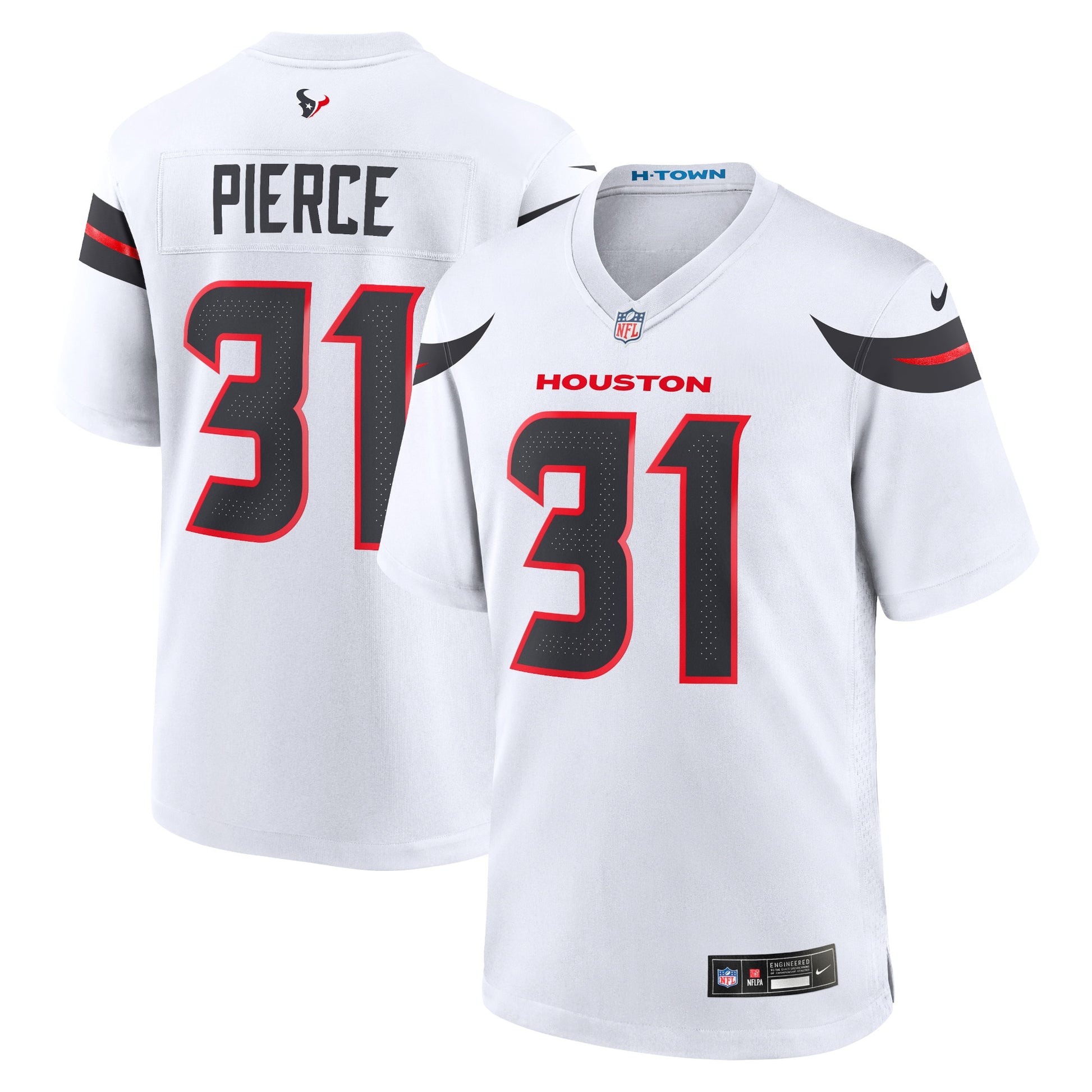 Dameon Pierce Houston Texans Nike Game Jersey - White