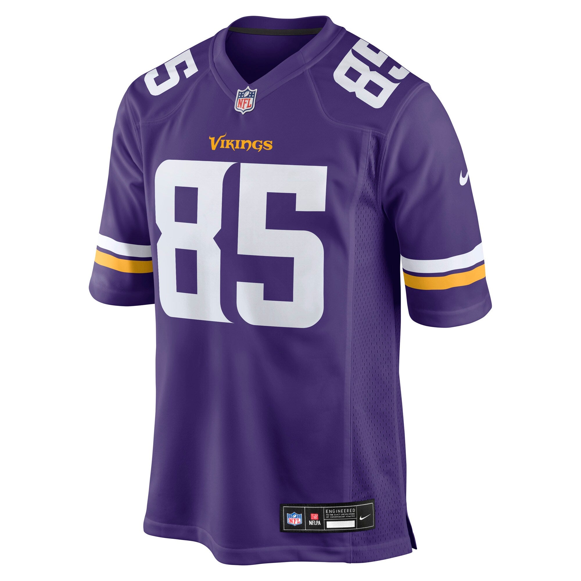 Ben Yurosek Minnesota Vikings Nike Team Game Jersey -  Purple
