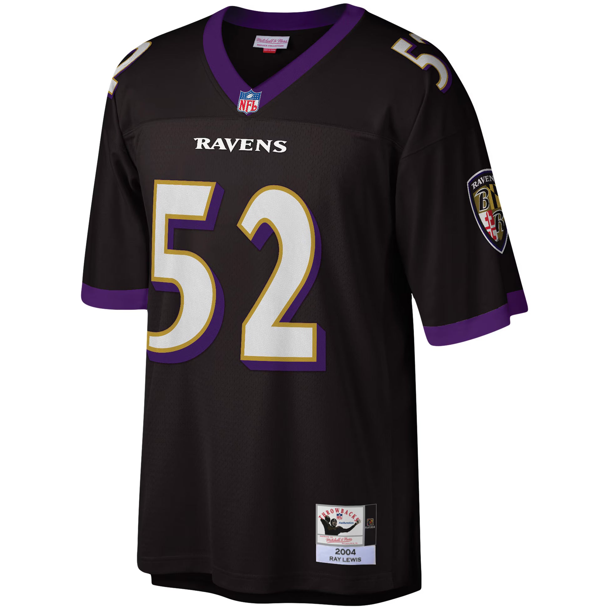 Ray Lewis Baltimore Ravens Mitchell &amp; Ness Legacy Replica Jersey - Black