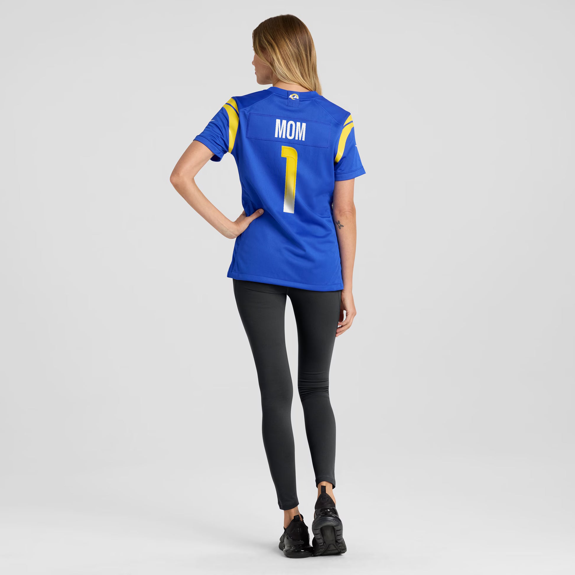 Number 1 Mom Los Angeles Rams Nike Women's Game Jersey - Royal