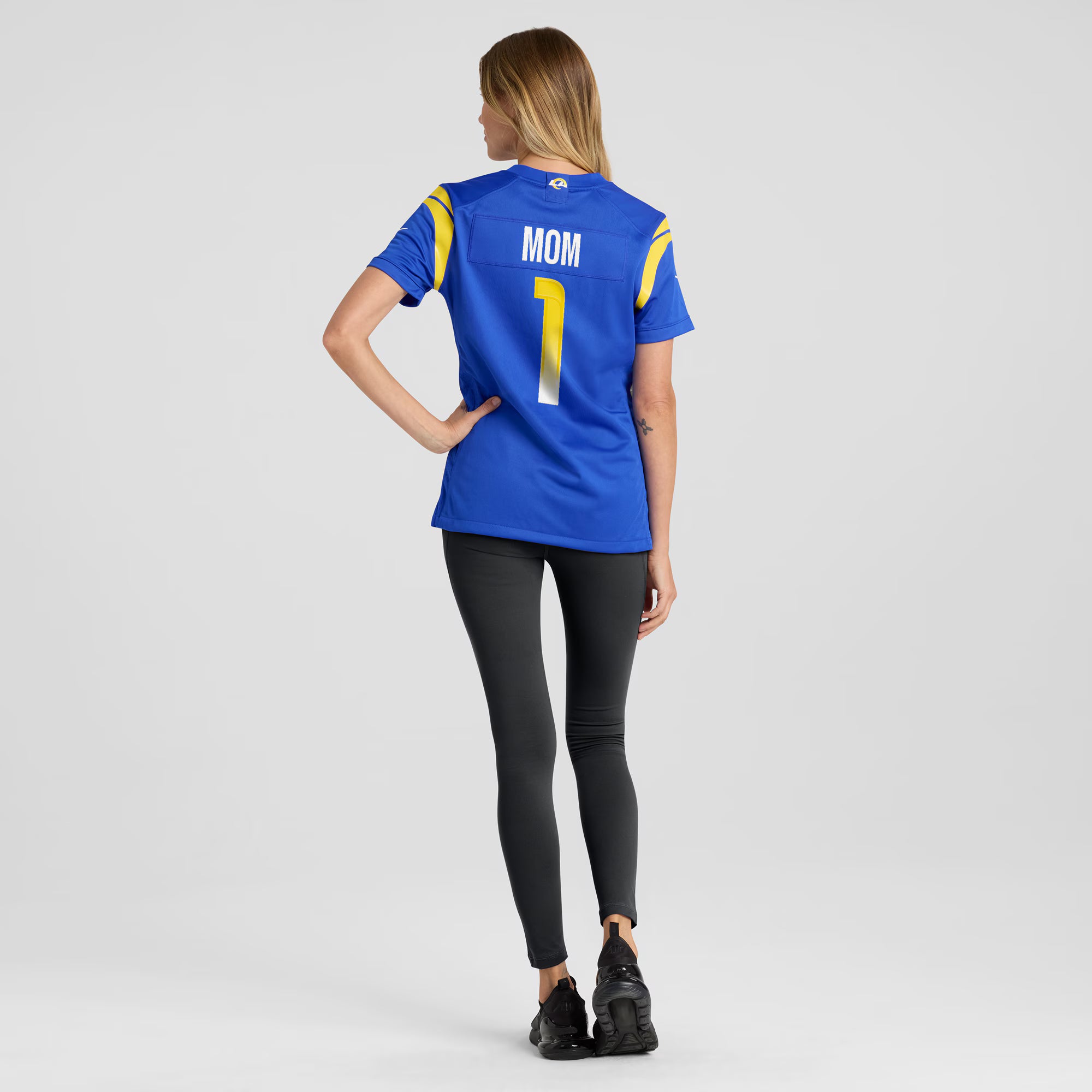 Number 1 Mom Los Angeles Rams Nike Women's Game Jersey - Royal