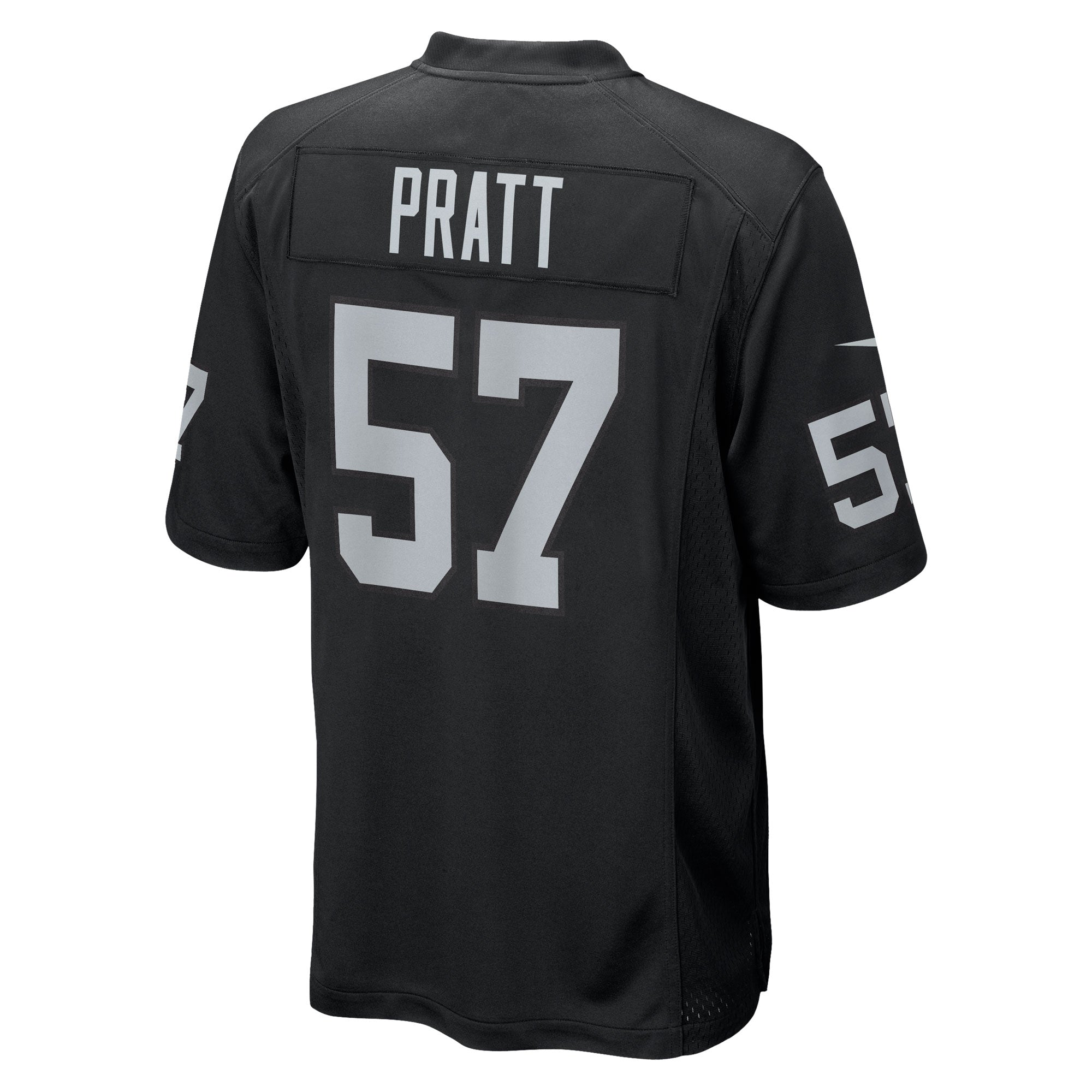 Germaine Pratt Las Vegas Raiders Nike Team Game Jersey -  Black