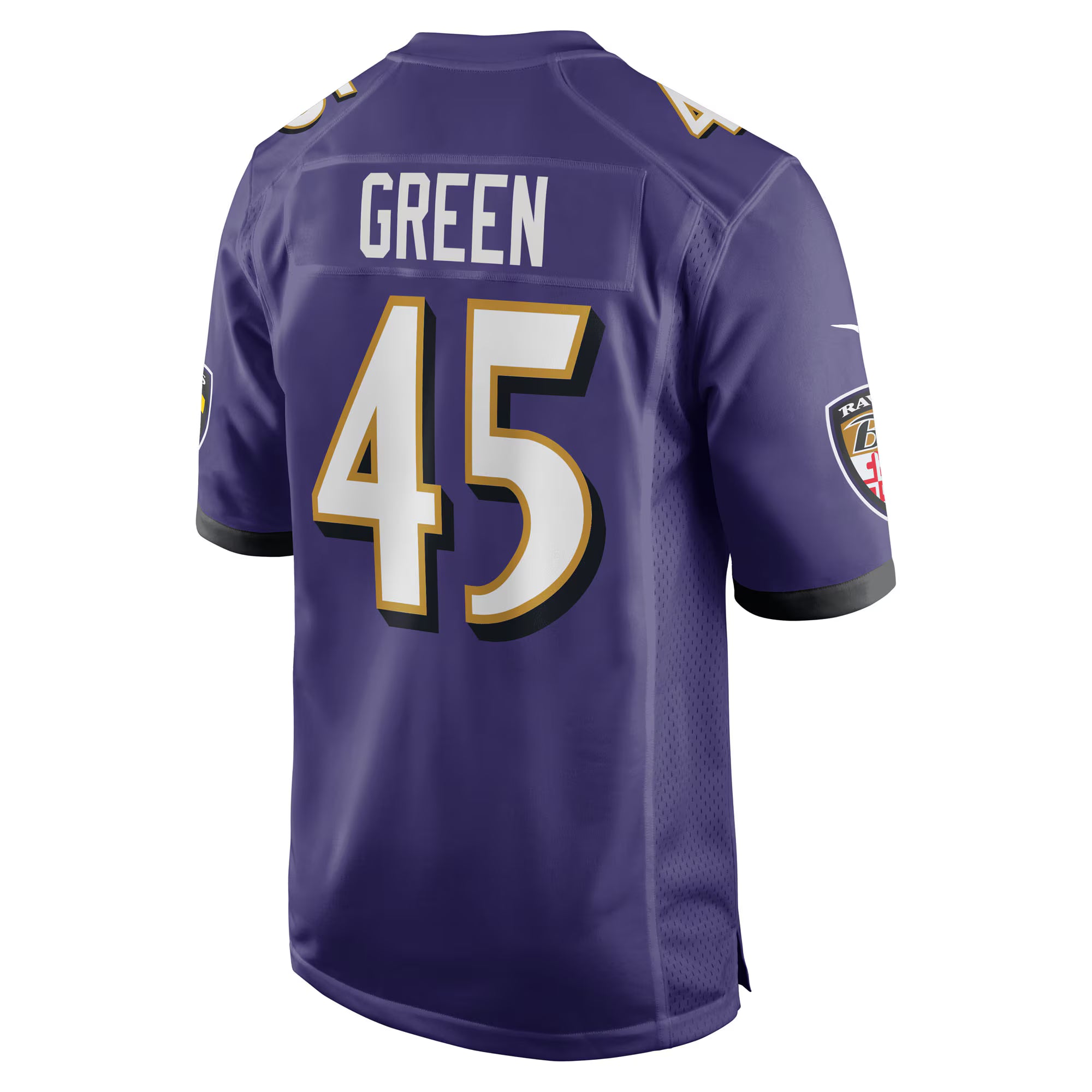 Mike Green Baltimore Ravens Nike Team Game Jersey -  Purple