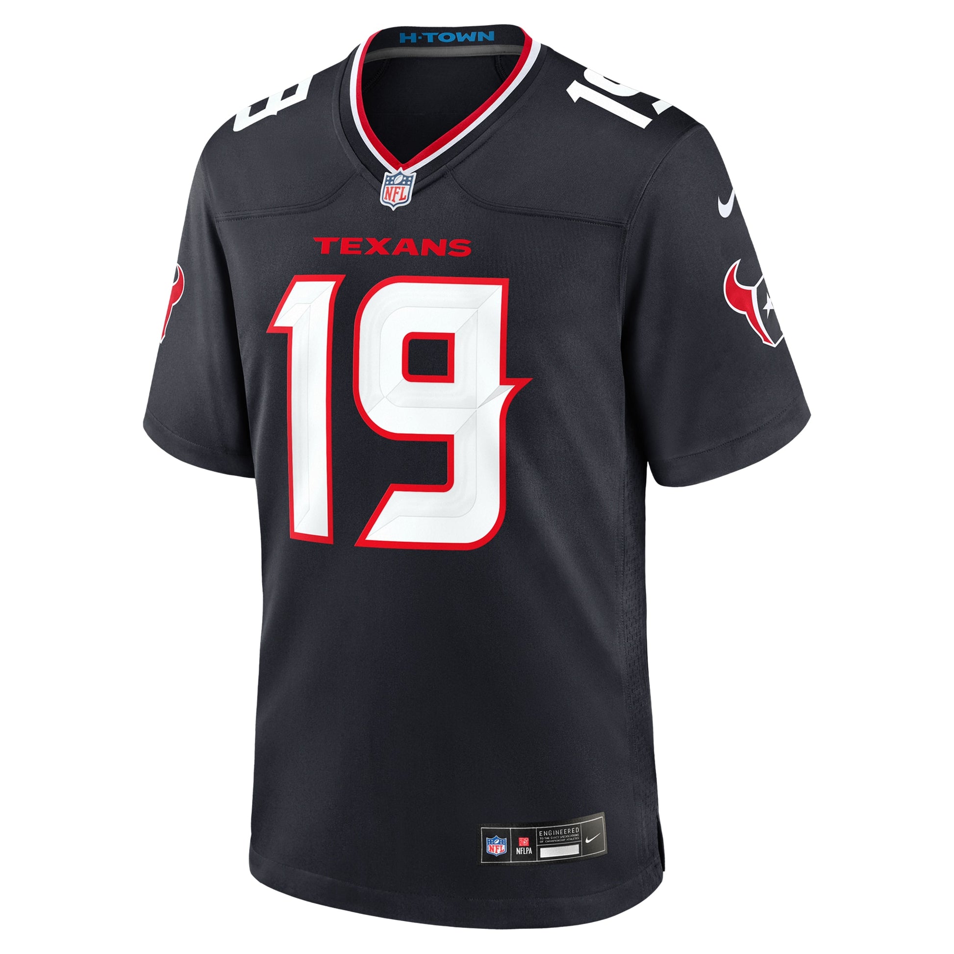 Xavier Hutchinson Houston Texans Nike Team Game Jersey -  Navy