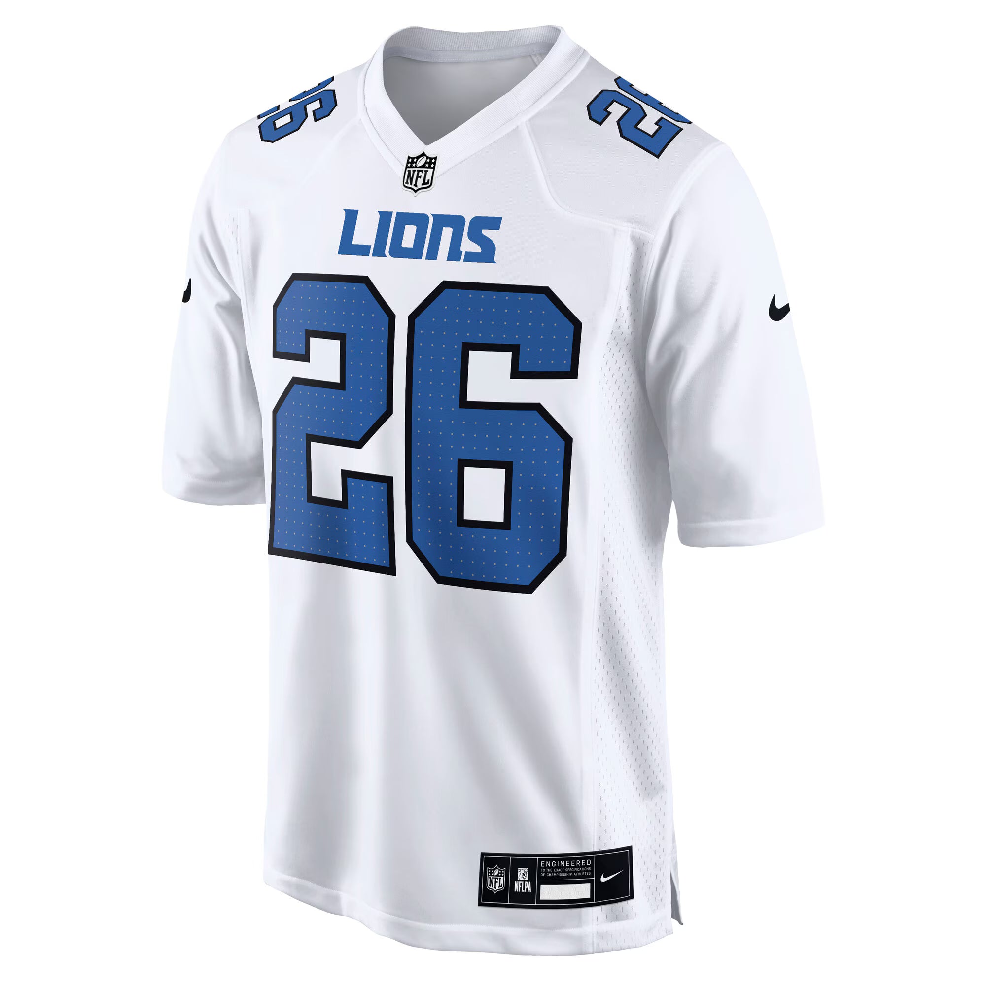 Jahmyr Gibbs Detroit Lions Nike Tundra Fashion Game Jersey - White