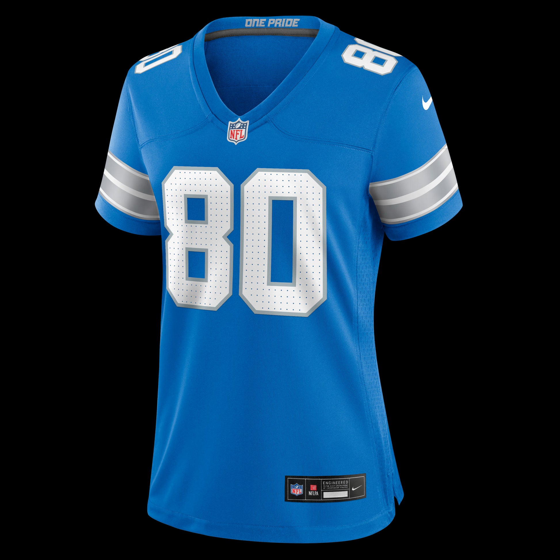 Malik Cunningham Detroit Lions Nike Women's Team Game Jersey -  Blue
