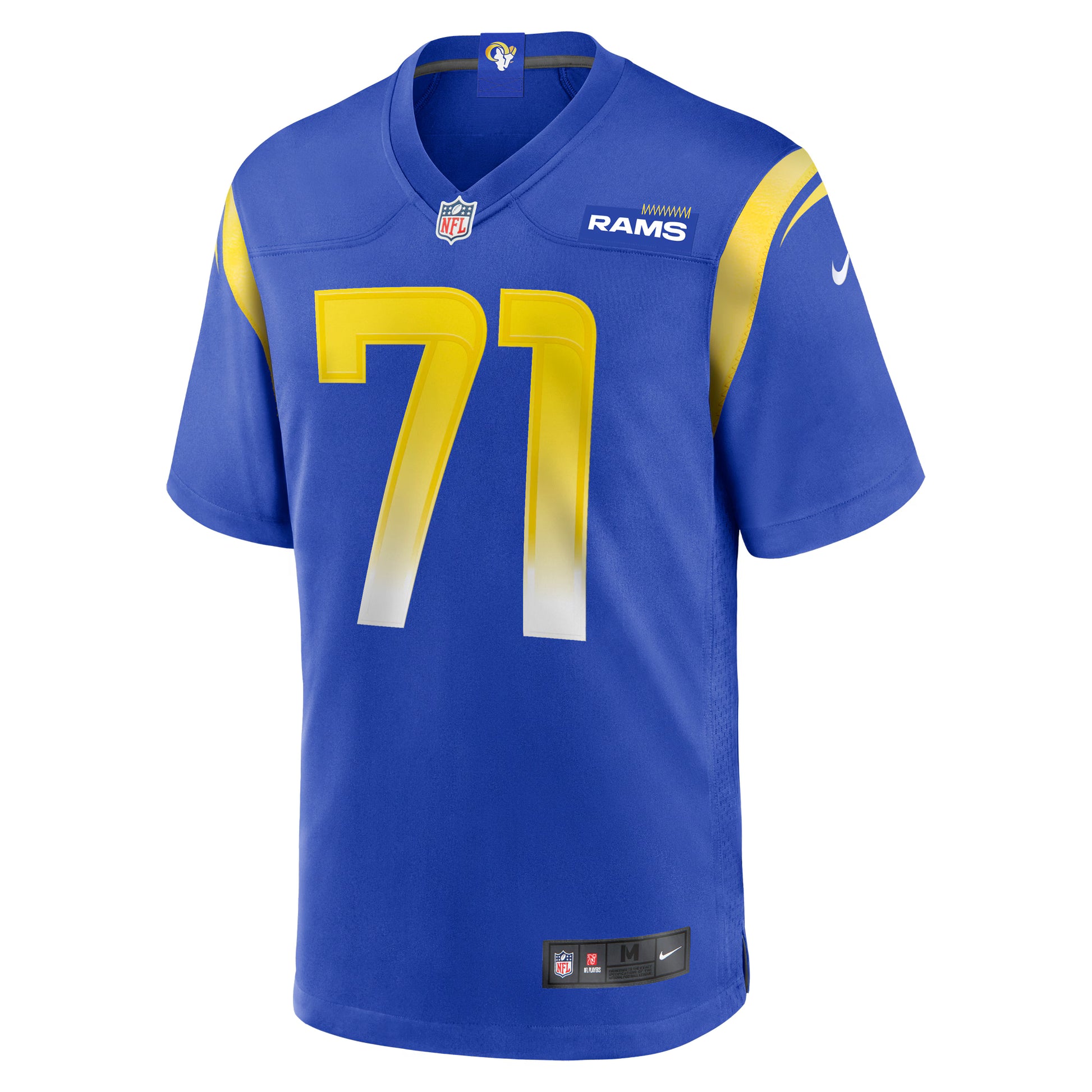 Warren McClendon Jr. Los Angeles Rams Nike Team Game Jersey - Royal