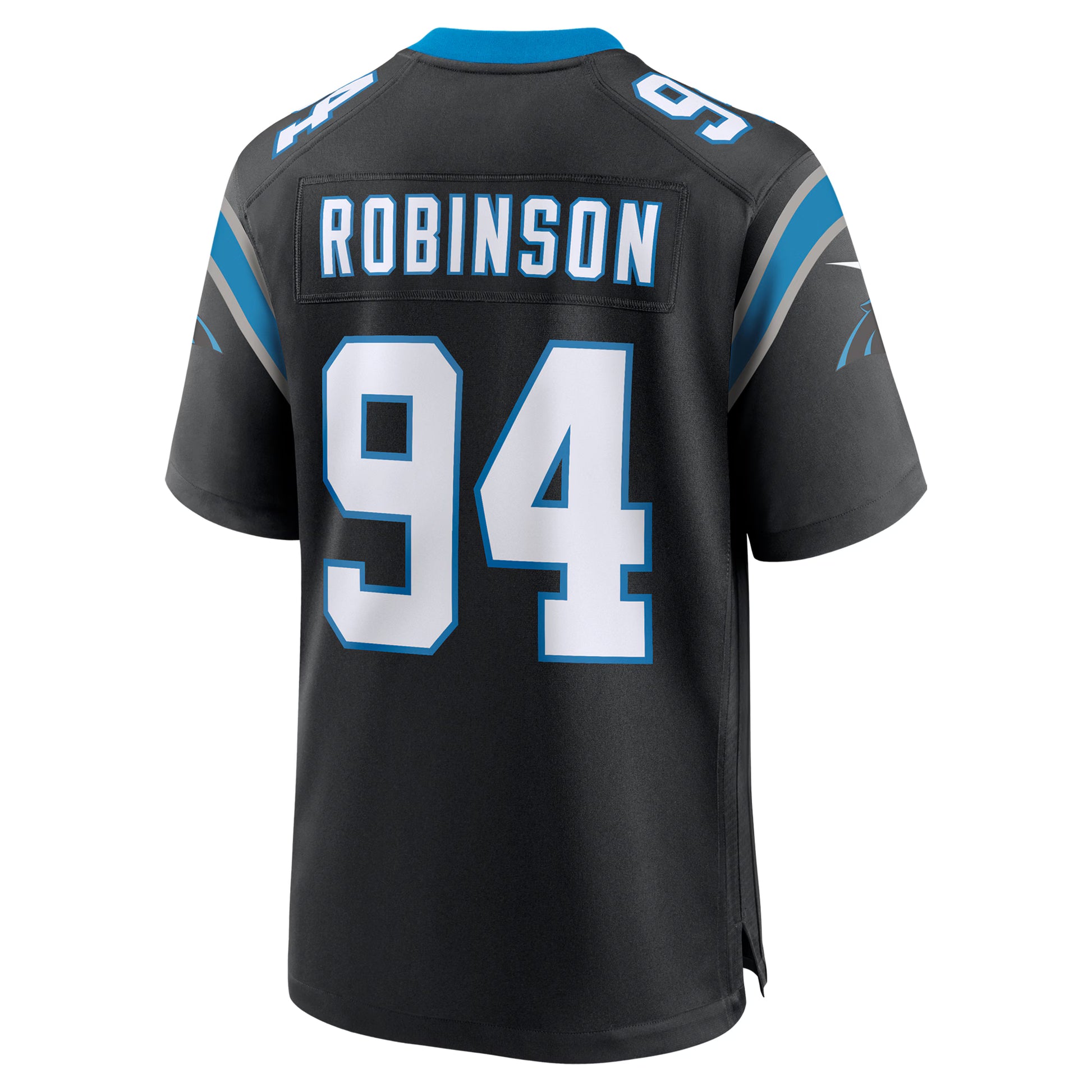 A'Shawn Robinson Carolina Panthers Nike  Game Jersey -  Black