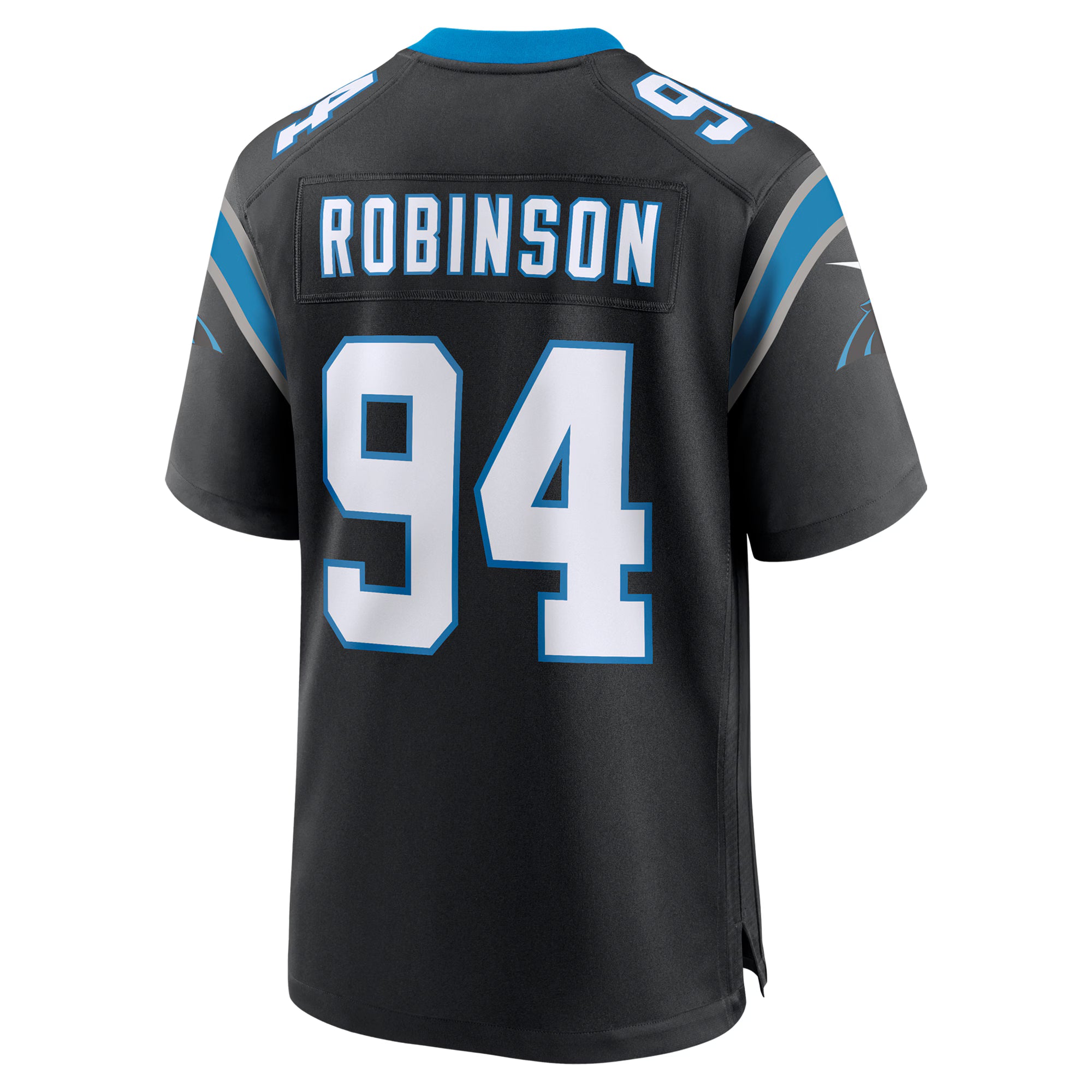 A'Shawn Robinson Carolina Panthers Nike  Game Jersey -  Black