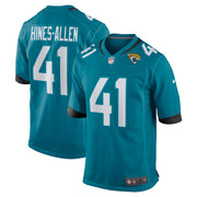 Josh Hines-Allen Jacksonville Jaguars Nike Player Game Jersey - Teal