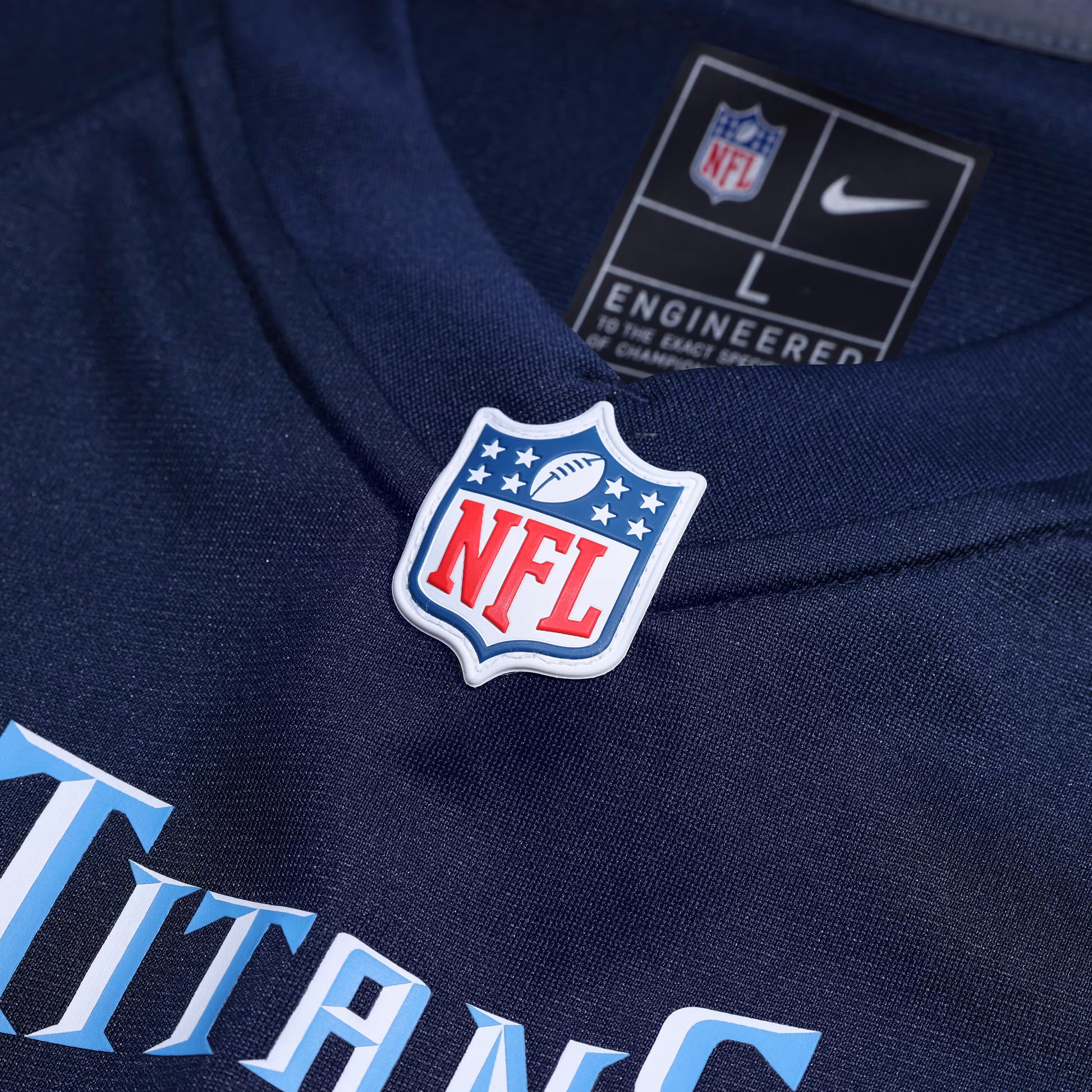 Kalel Mullings Tennessee Titans Nike Team Game Jersey -  Navy
