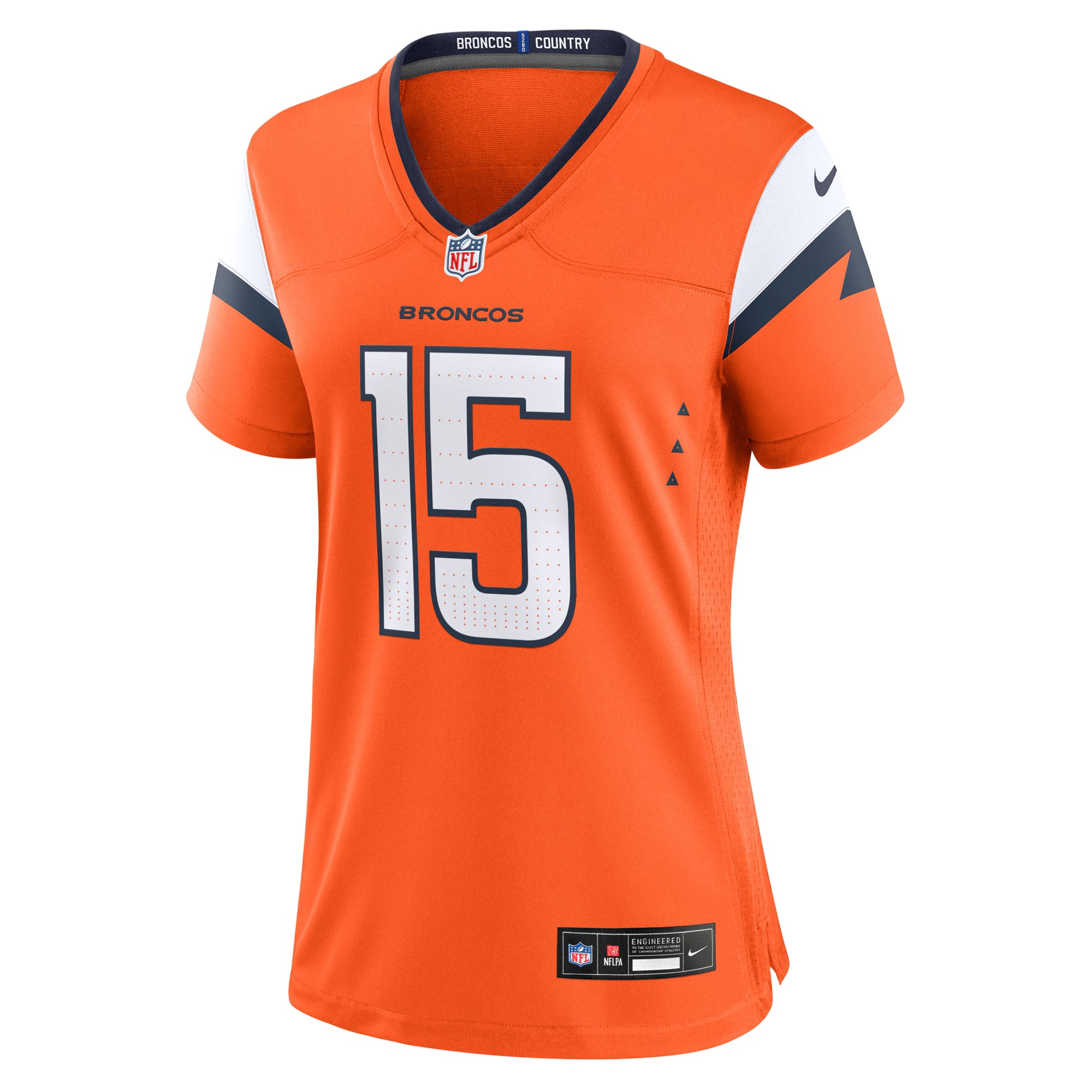 Nik Bonitto Denver Broncos Nike Women's Team Game Jersey -  Orange