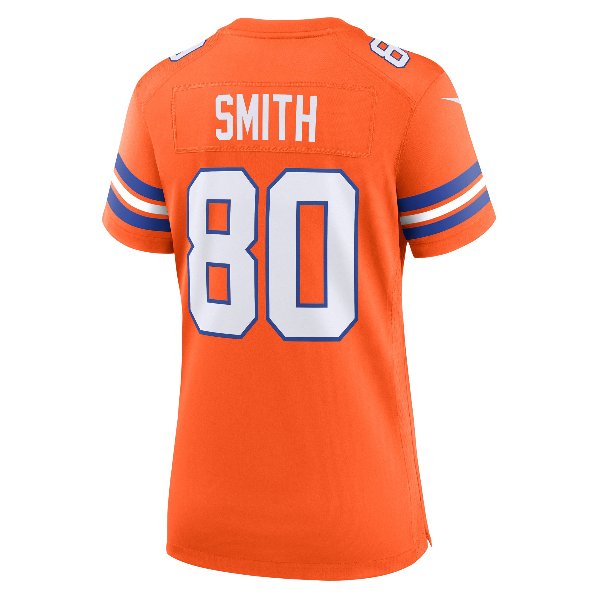 Rod Smith Denver Broncos Nike Women's Mile High Collection 1977 Throwback Retired Player Game Jersey - Orange