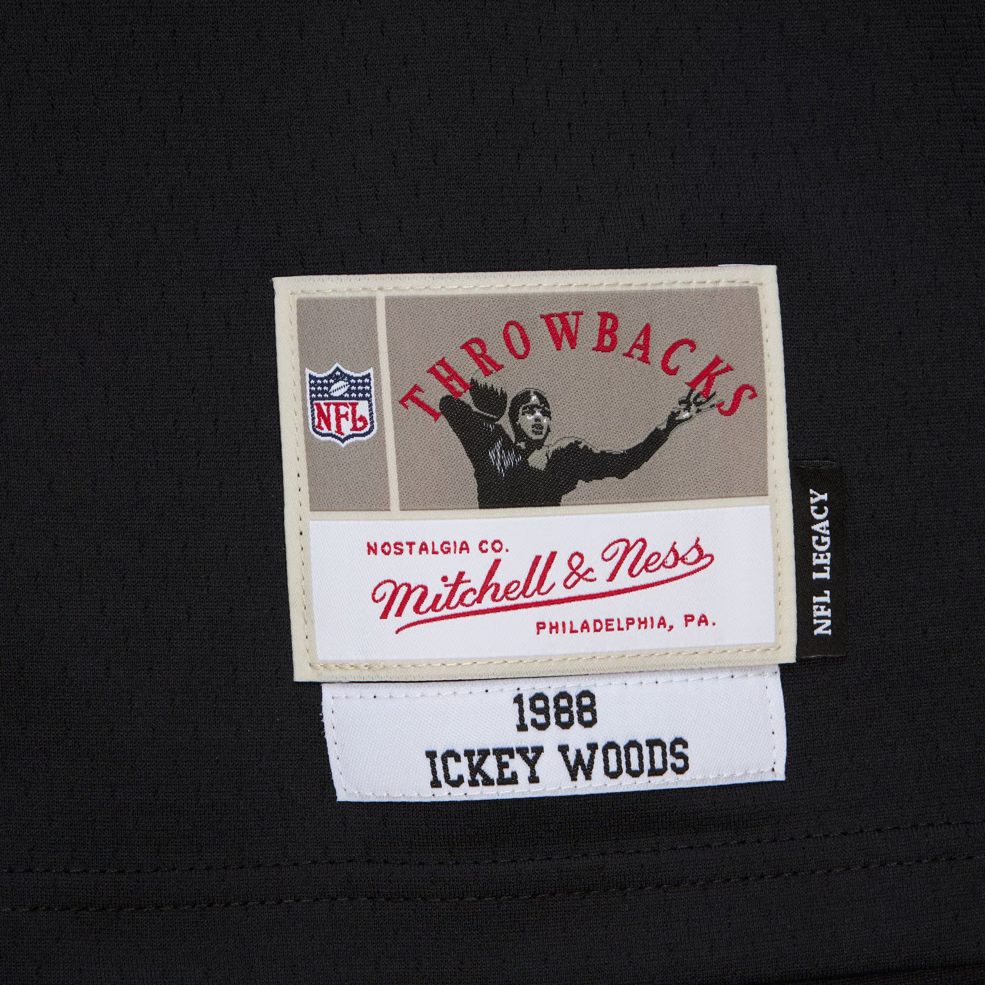 Ickey Woods Cincinnati Bengals Mitchell &amp; Ness 1988 Legacy Replica Jersey - Black