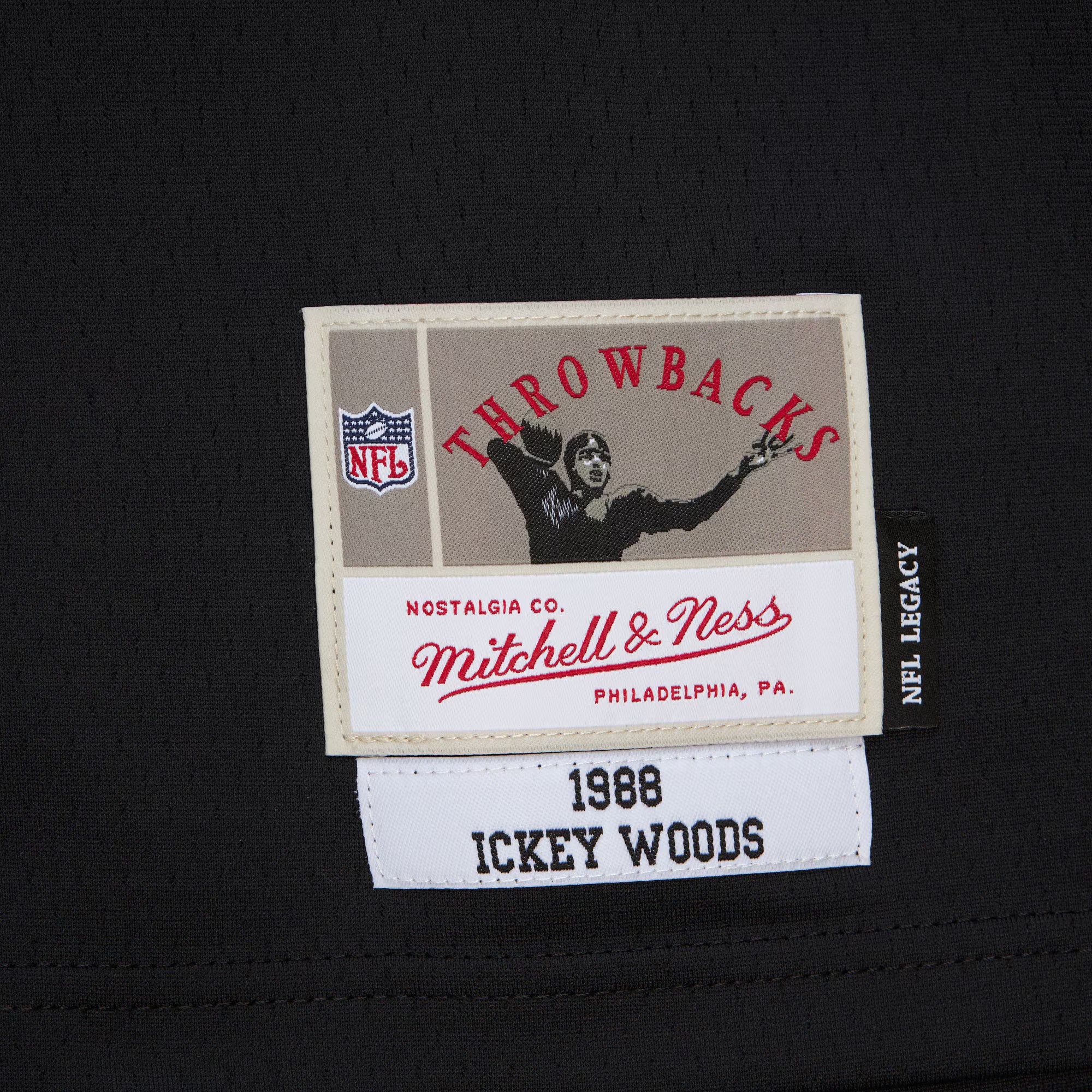 Ickey Woods Cincinnati Bengals Mitchell &amp; Ness 1988 Legacy Replica Jersey - Black