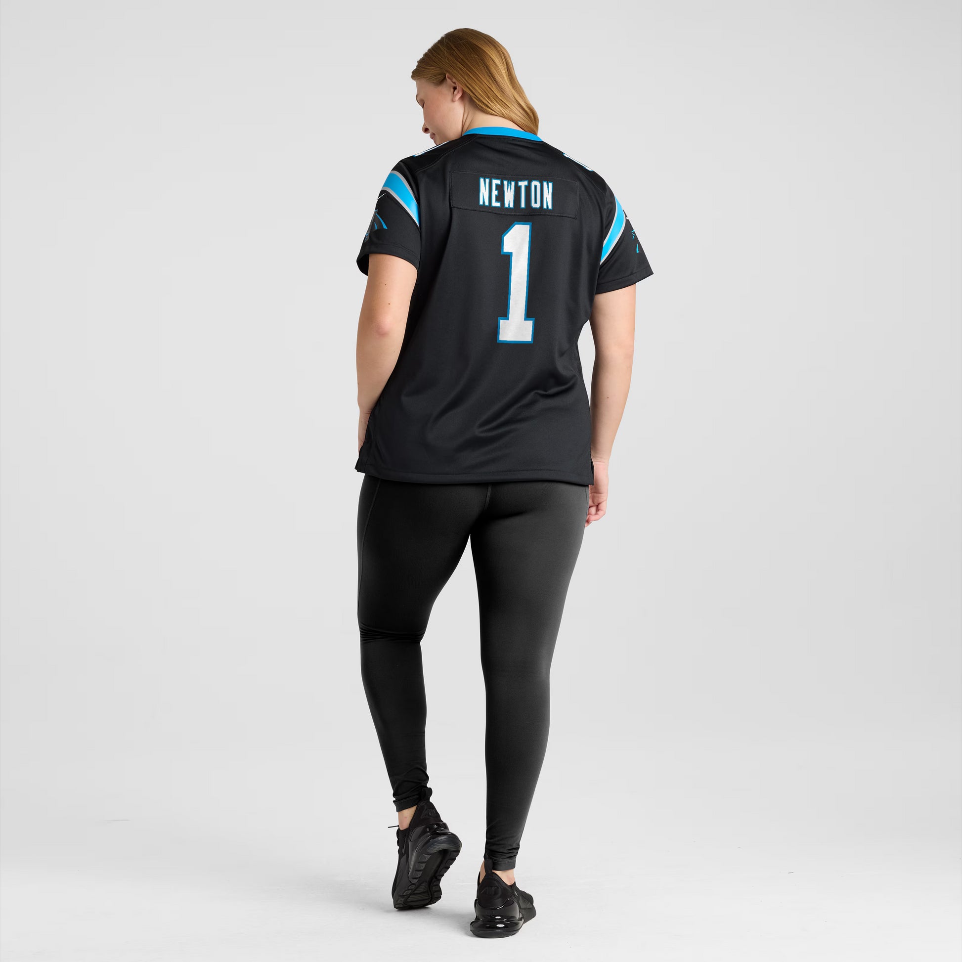 Cam Newton Carolina Panthers Nike Women's Team Retired Game Jersey -  Black