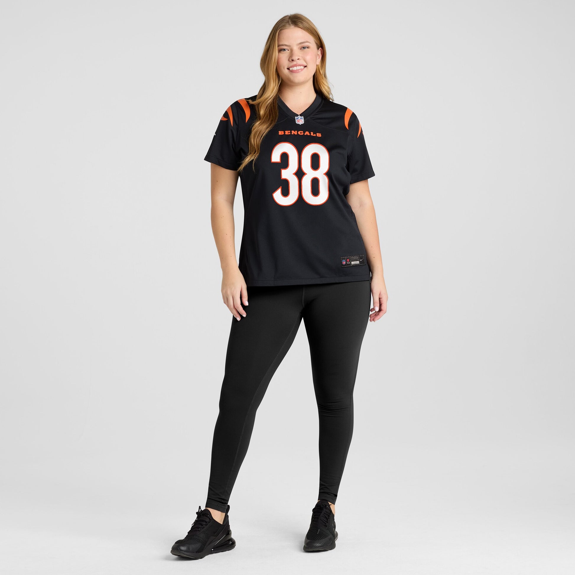 DJ Ivey Cincinnati Bengals Nike Women's Team Game Jersey -  Black