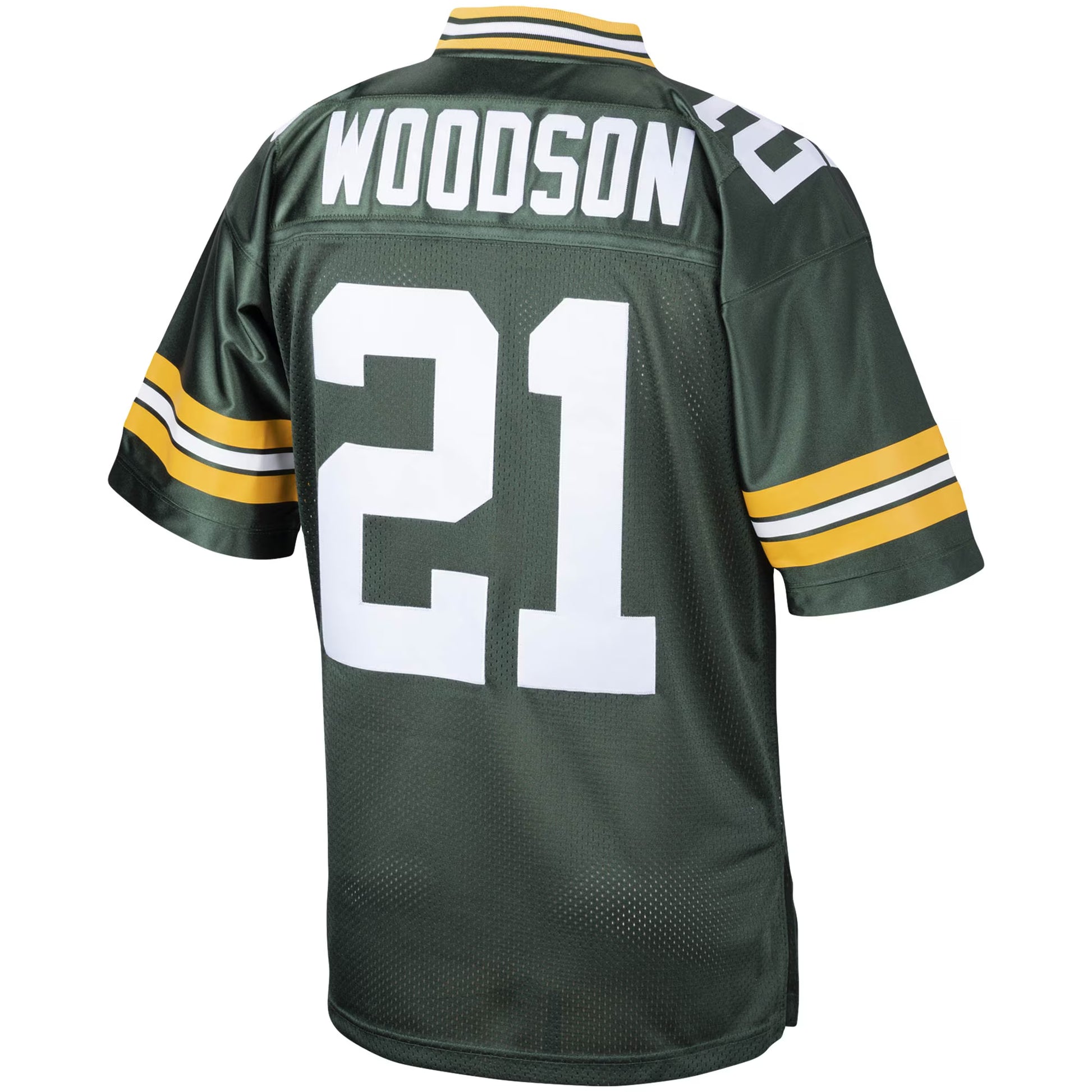 Charles Woodson Green Bay Packers 2010 Mitchell &amp; Ness Authentic Throwback Retired Player Jersey - Green