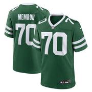 Armand Membou New York Jets Nike 2025 NFL Draft First Round Pick Game Jersey - Legacy