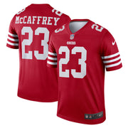 Christian McCaffrey San Francisco 49ers Nike Legend Player Performance Top - Scarlet