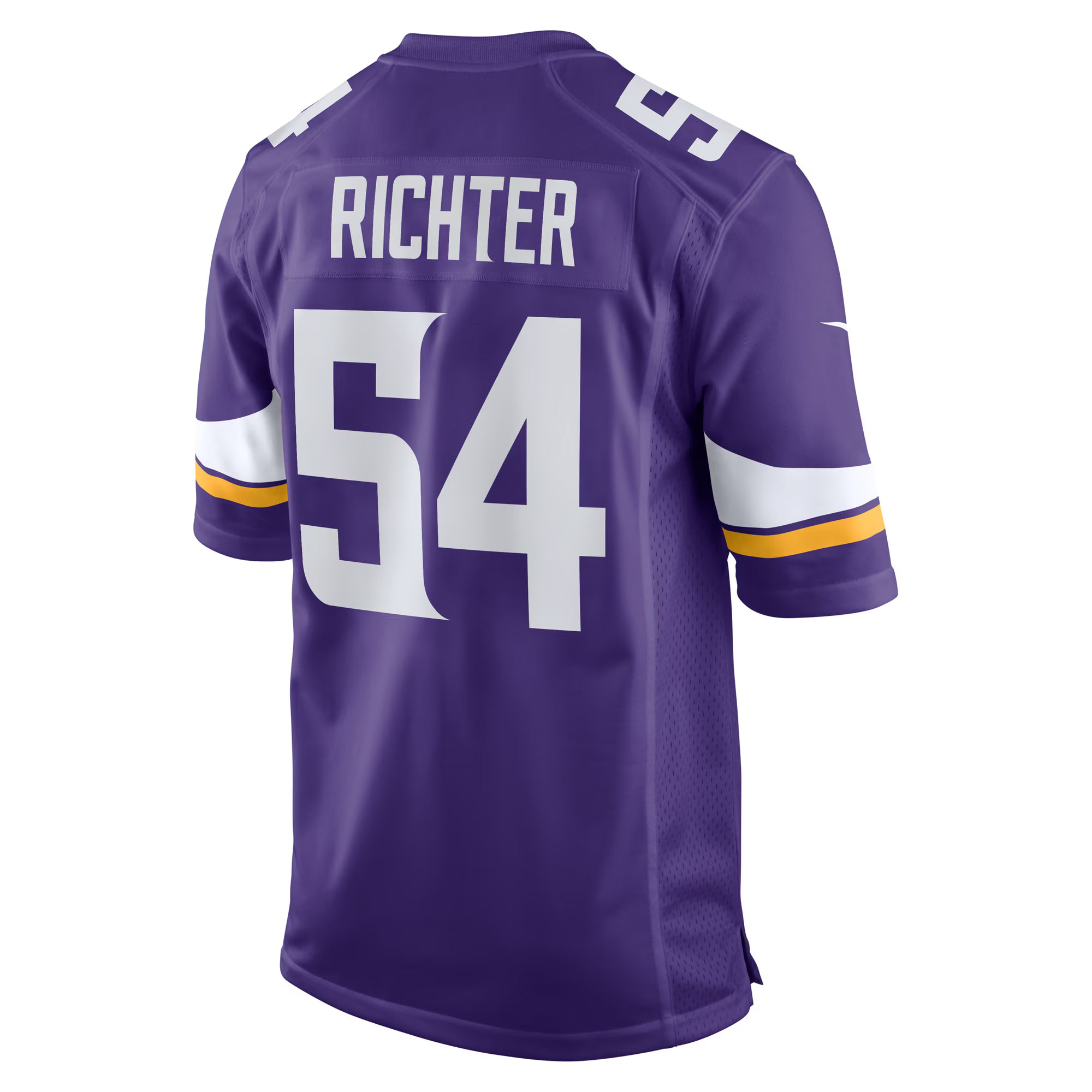 Bo Richter Minnesota Vikings Nike Team Game Jersey -  Purple
