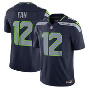 12s Seattle Seahawks Nike Vapor F.U.S.E. Limited Jersey - Navy