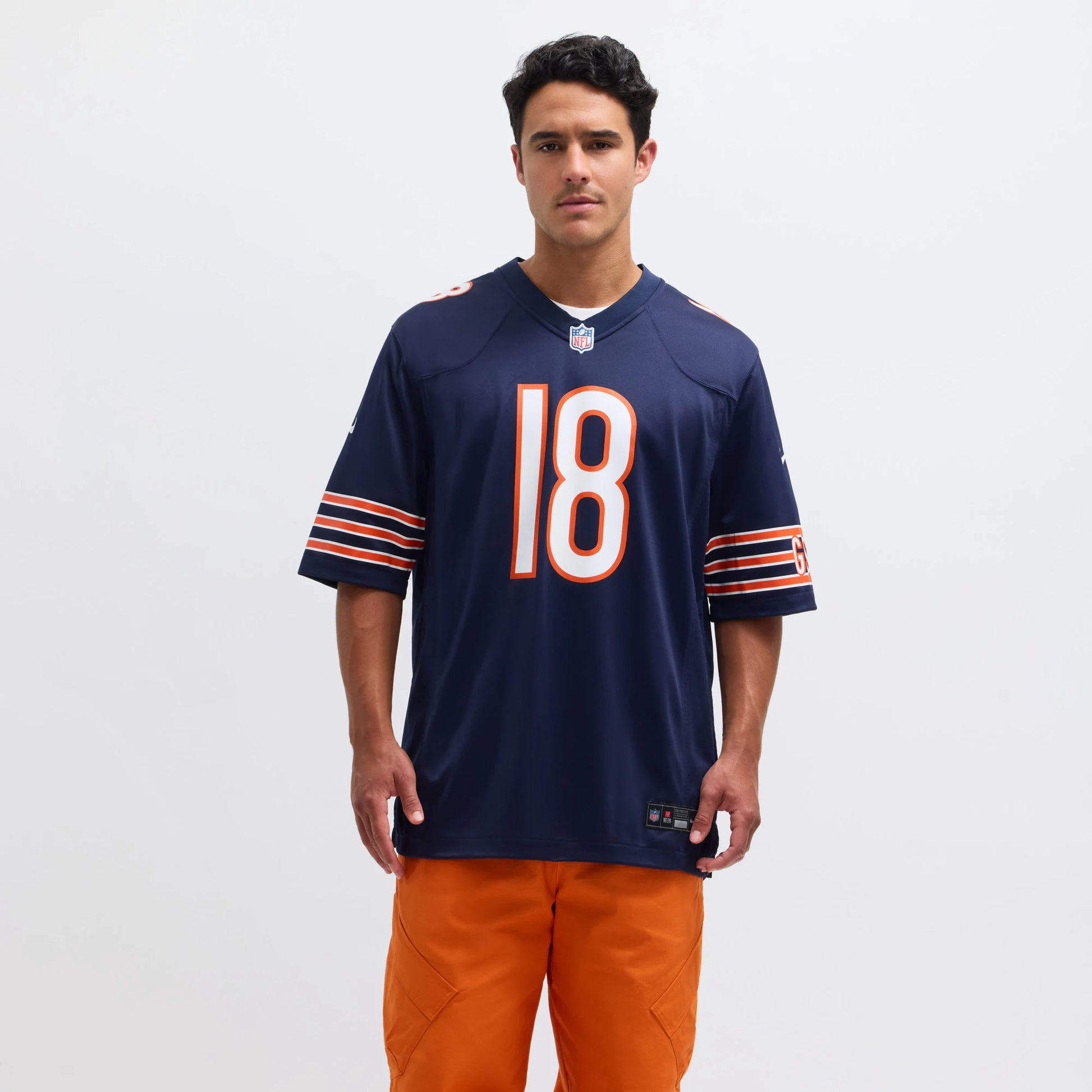 Caleb Williams Chicago Bears Nike  Player Game Jersey - Navy