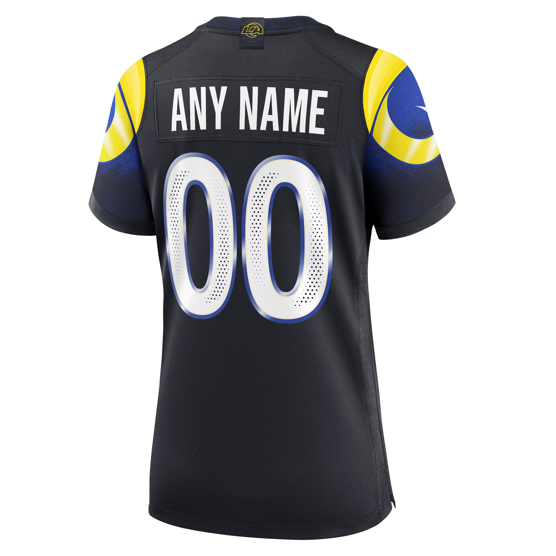 Los Angeles Rams Nike Women's 2025 Rivalries Collection Custom Game Jersey - Midnight Blue