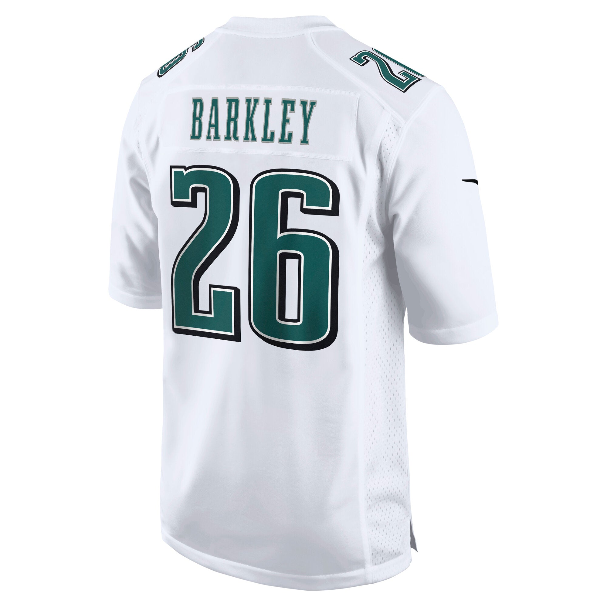 Saquon Barkley Philadelphia Eagles Nike Fashion Game Jersey - Tundra White
