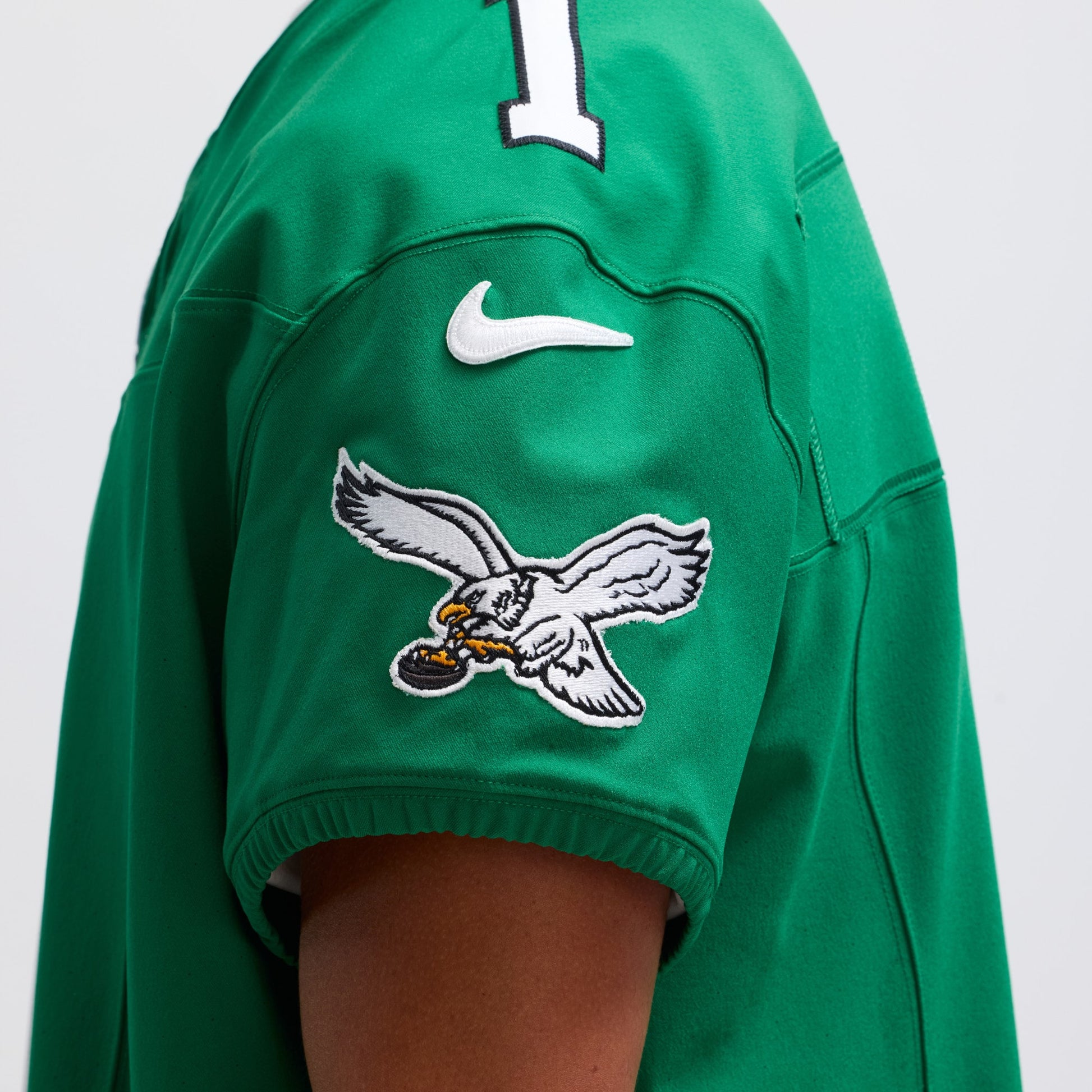 Jalen Hurts Philadelphia Eagles Nike 2nd Alternate Vapor F.U.S.E. Elite Jersey - Kelly Green