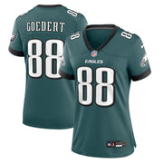 Dallas Goedert Philadelphia Eagles Nike Women's Team Game Jersey - Midnight Green
