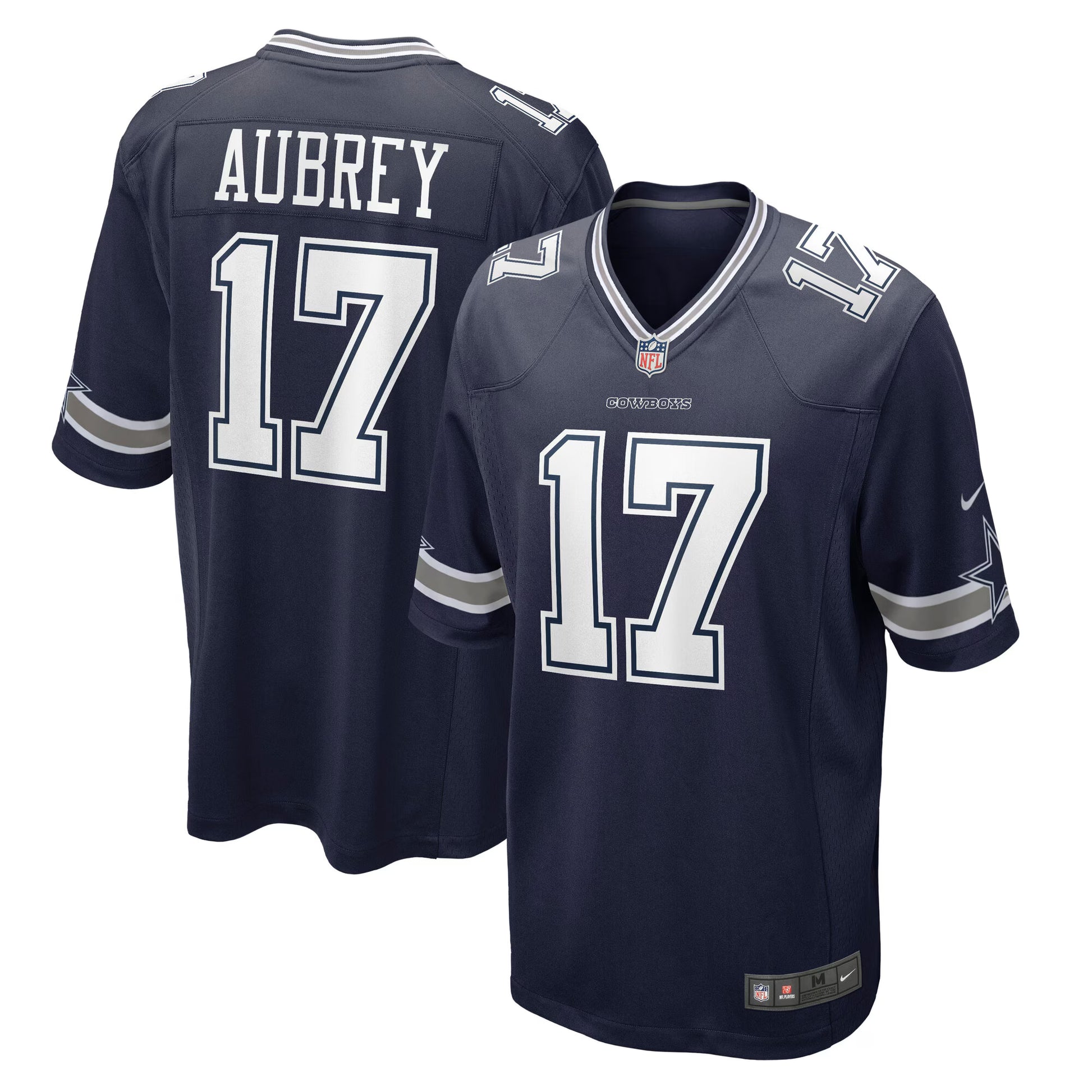 Brandon Aubrey Dallas Cowboys Nike Team Game Jersey - Navy