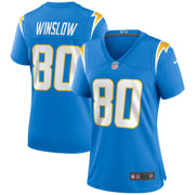Kellen Winslow Los Angeles Chargers Nike Women's Game Retired Player Jersey - Powder Blue