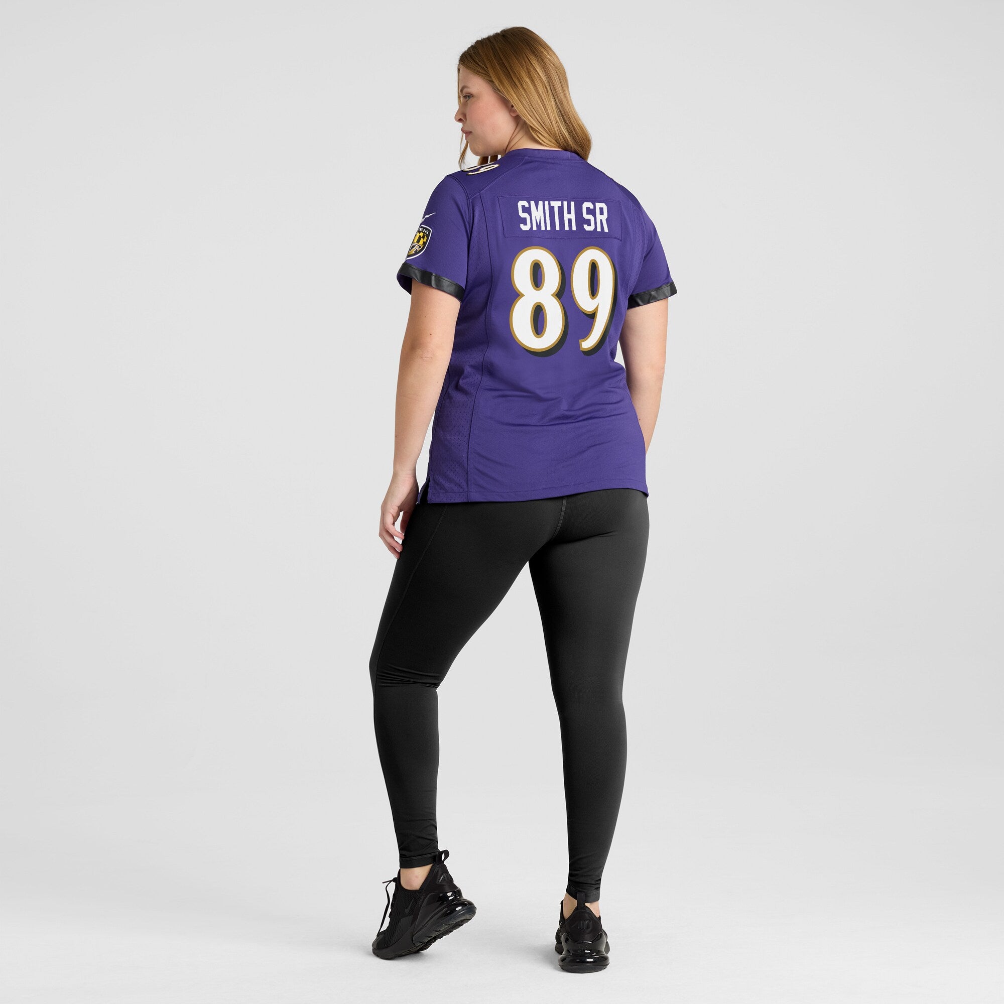 Steve Smith Sr. Baltimore Ravens Nike Women's Retired Player Game Jersey - Purple