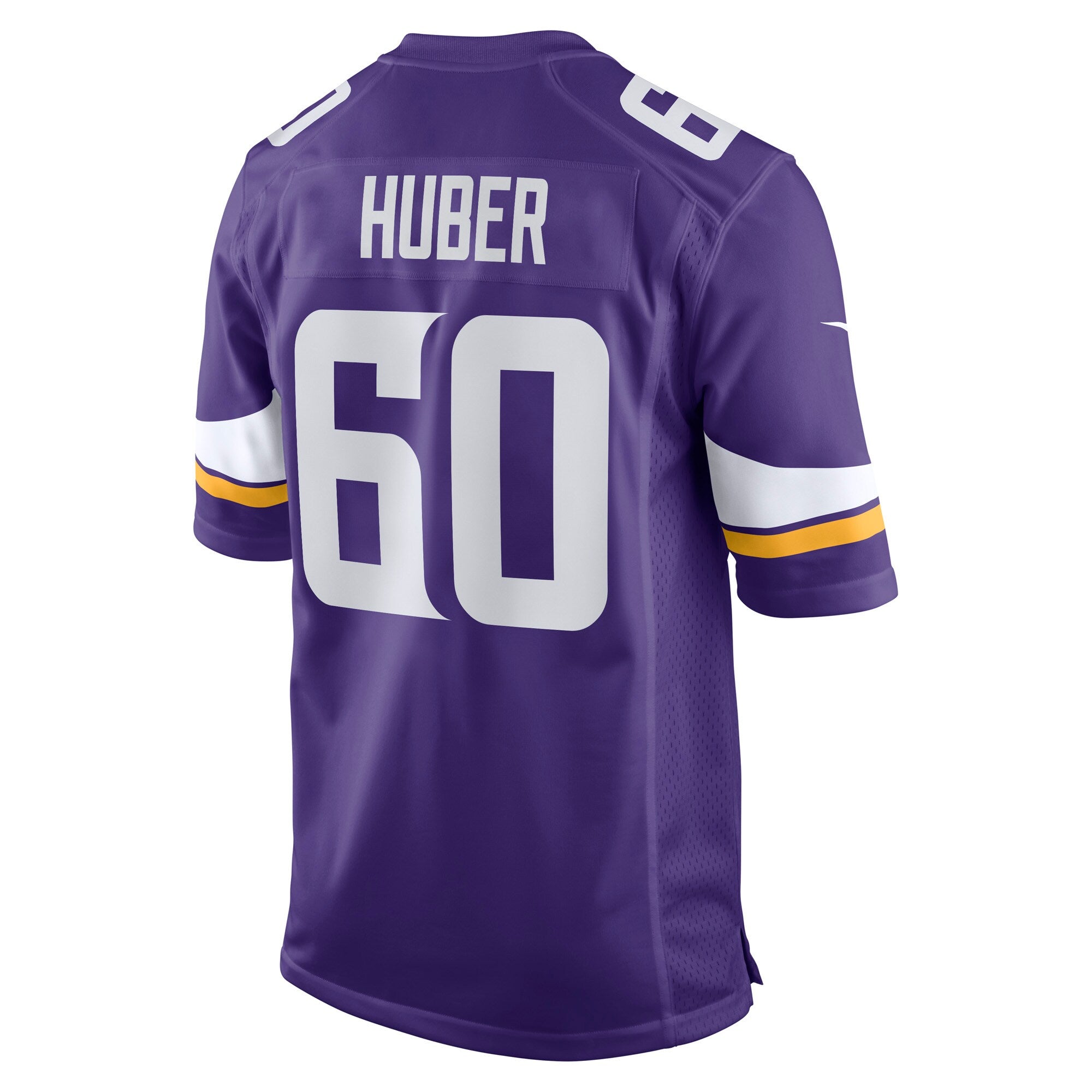 Joe Huber Minnesota Vikings Nike Team Game Jersey -  Purple