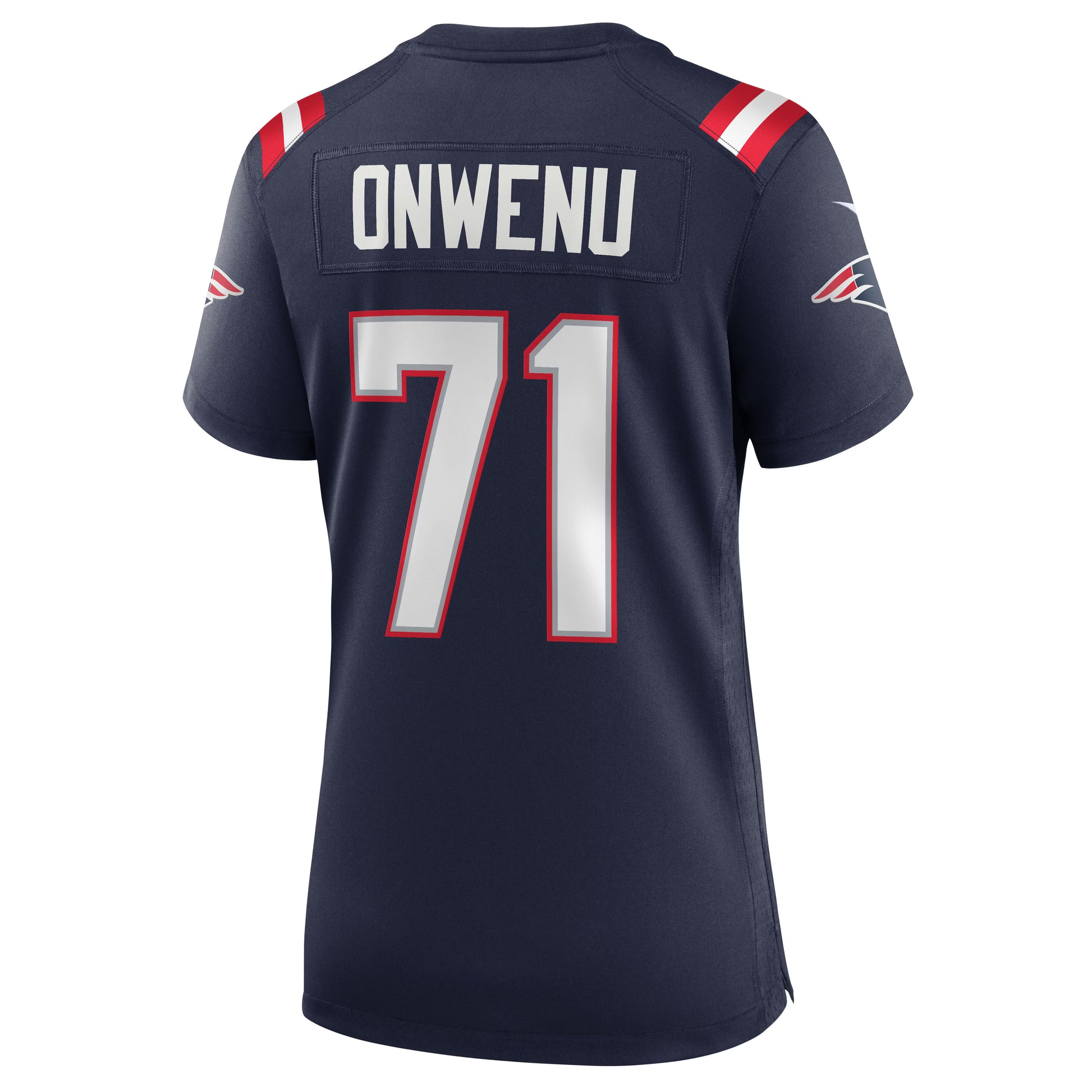 Mike Onwenu New England Patriots Nike Women's Game Jersey - Navy