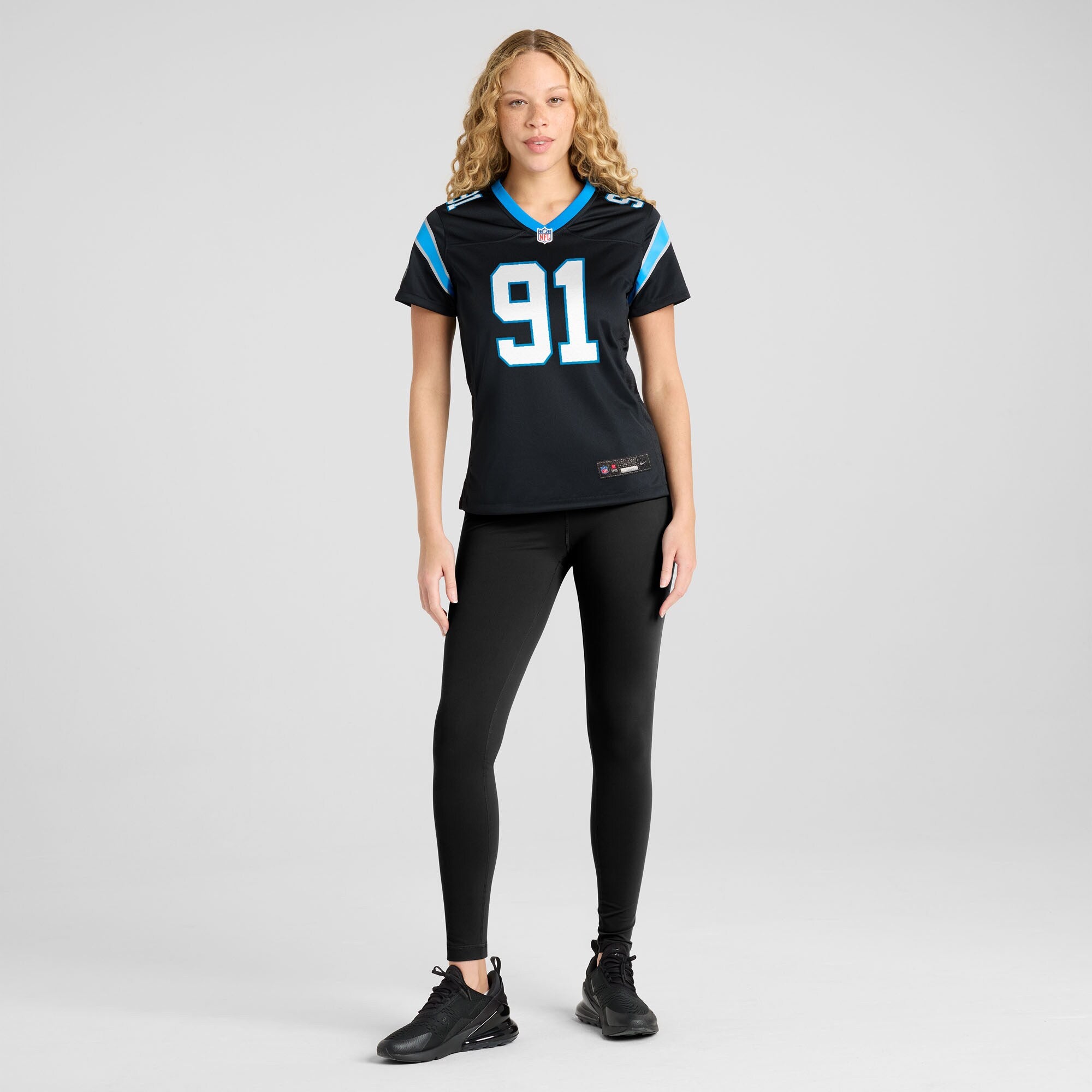 Patrick Jones II Carolina Panthers Nike Women's Team Game Jersey -  Black