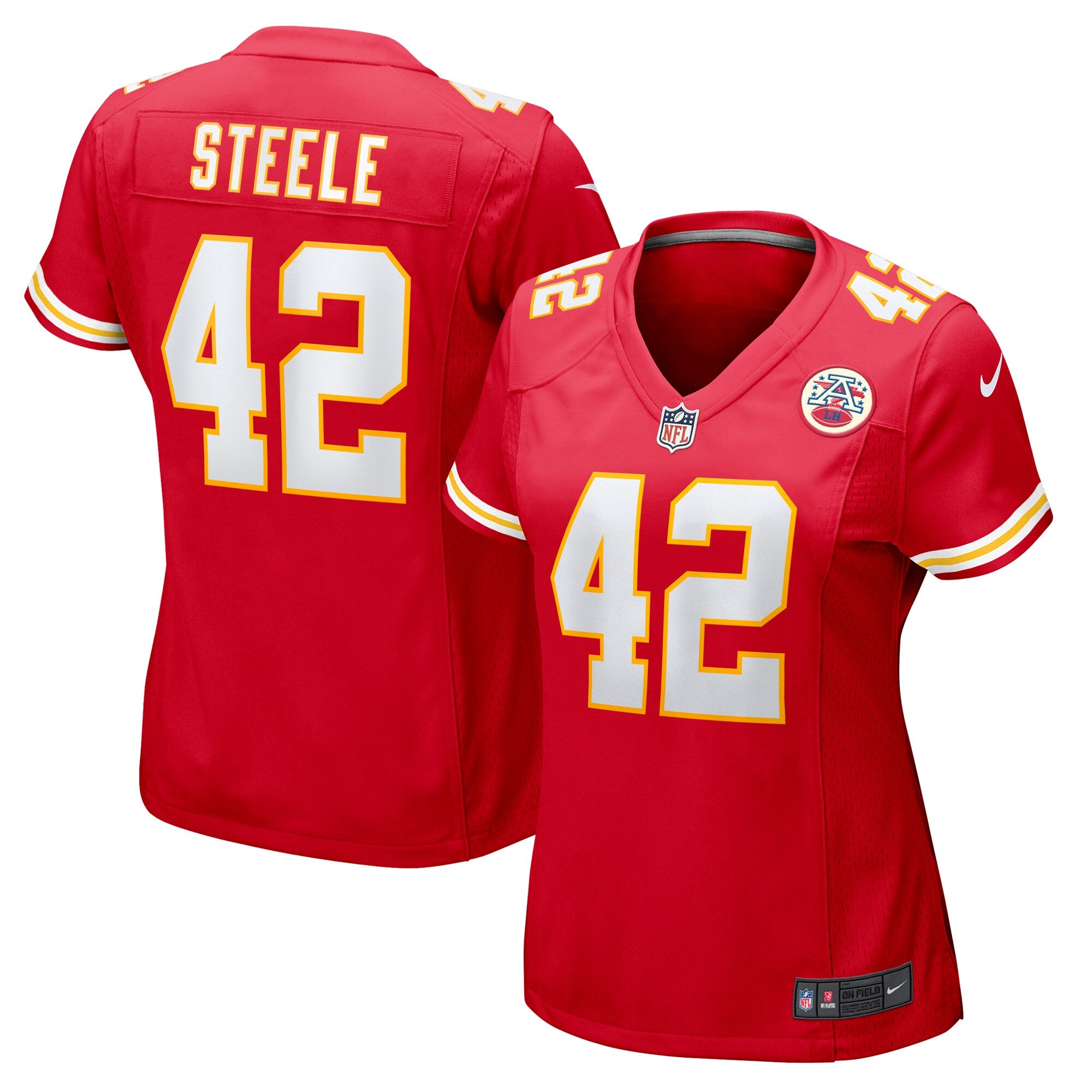 Carson Steele Kansas City Chiefs Nike Women's  Game Jersey -  Red