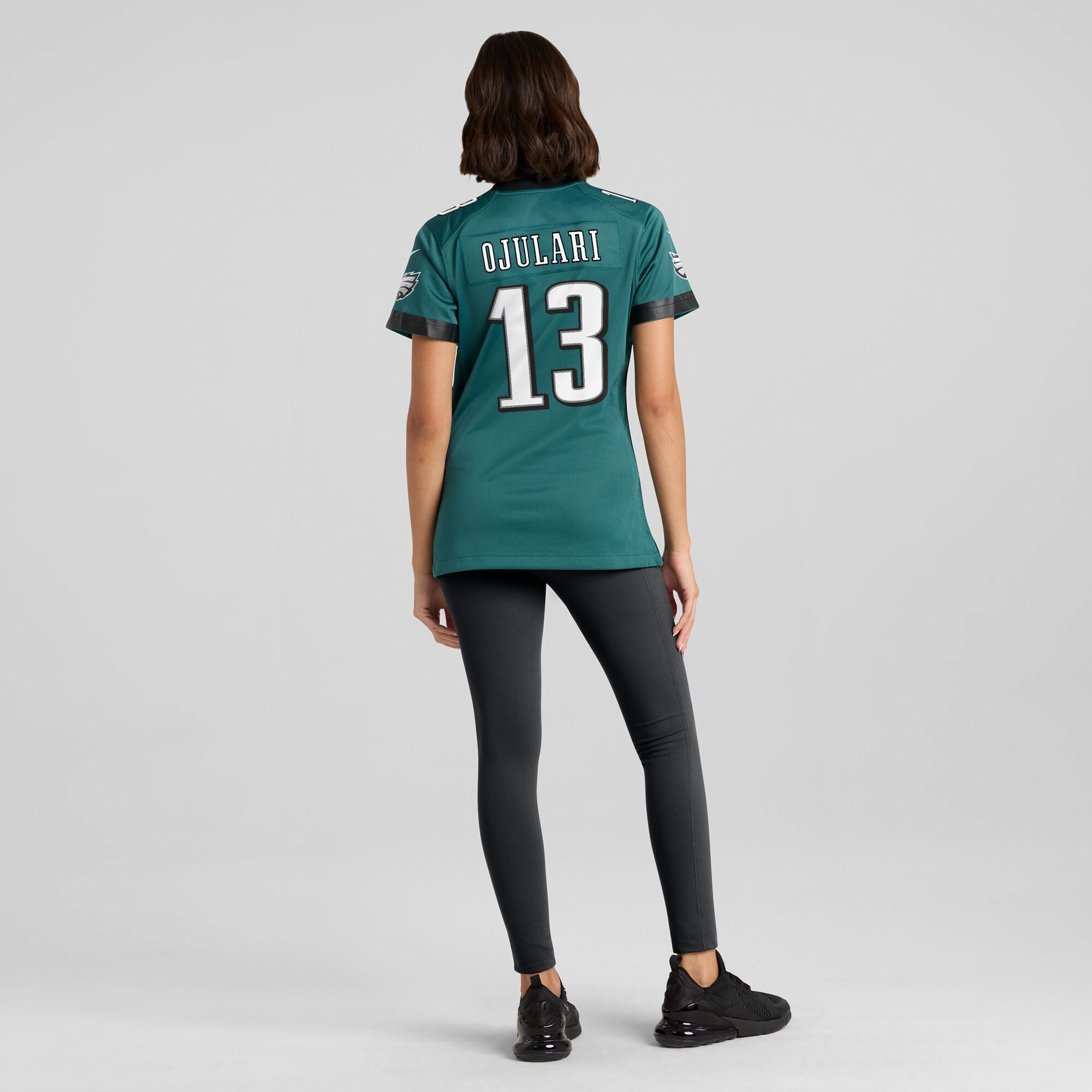 Azeez Ojulari Philadelphia Eagles Nike Women's Team Game Jersey - Midnight Green