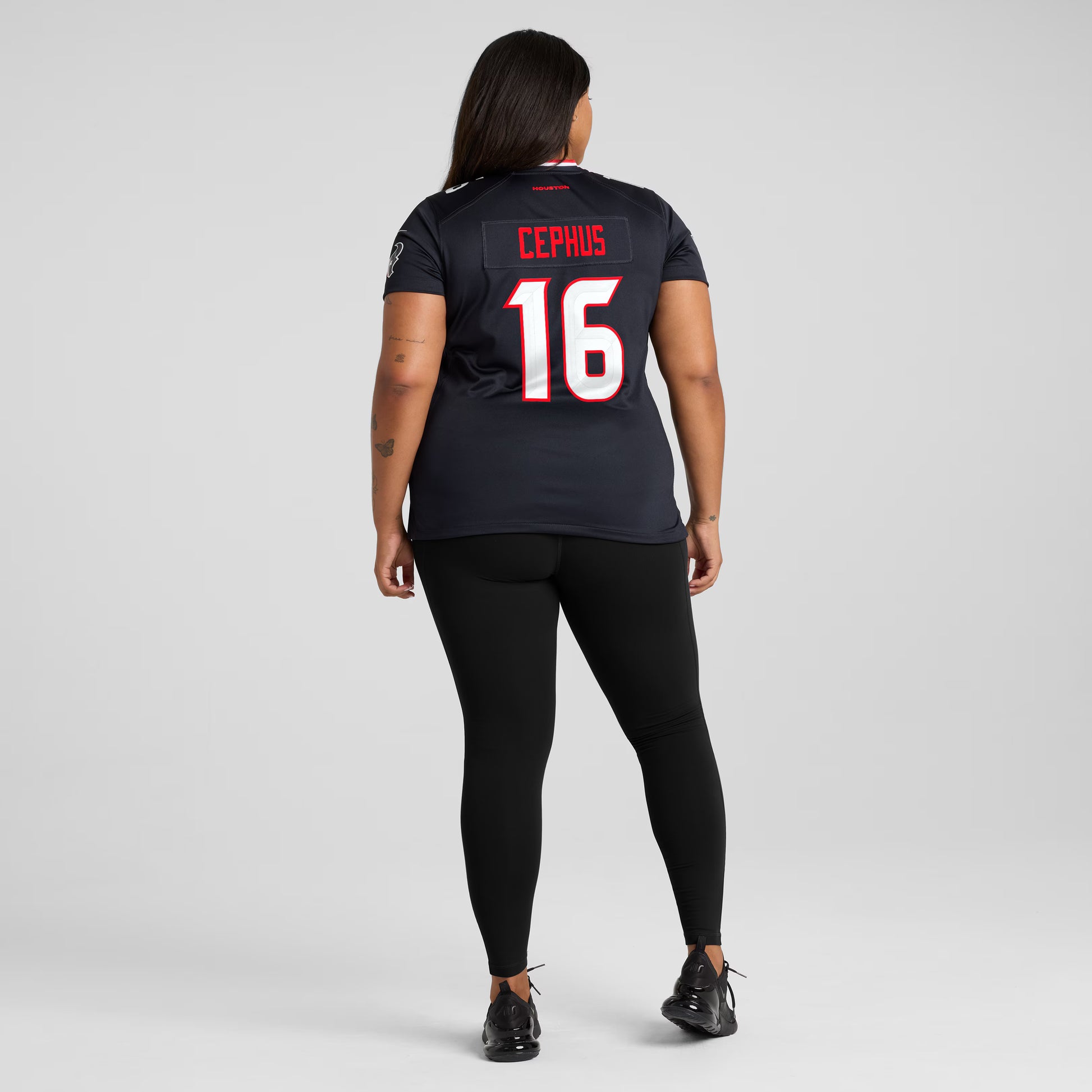 Quintez Cephus Houston Texans Nike Women's Team Game Jersey -  Navy